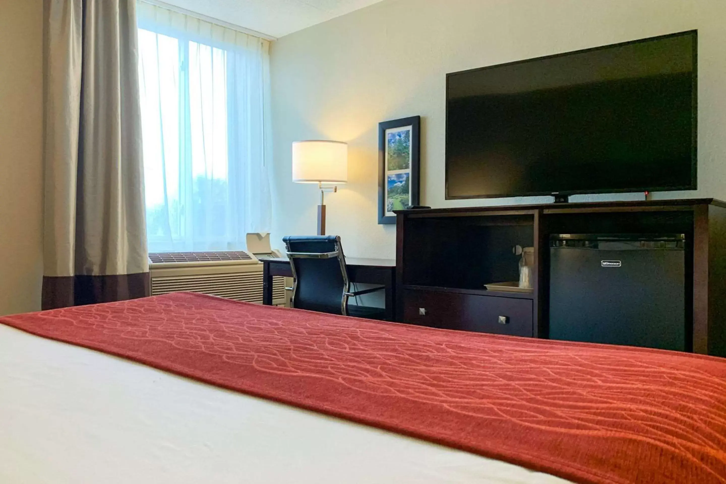 Photo of the whole room, TV/Entertainment Center in Comfort Inn and Suites East Hartford