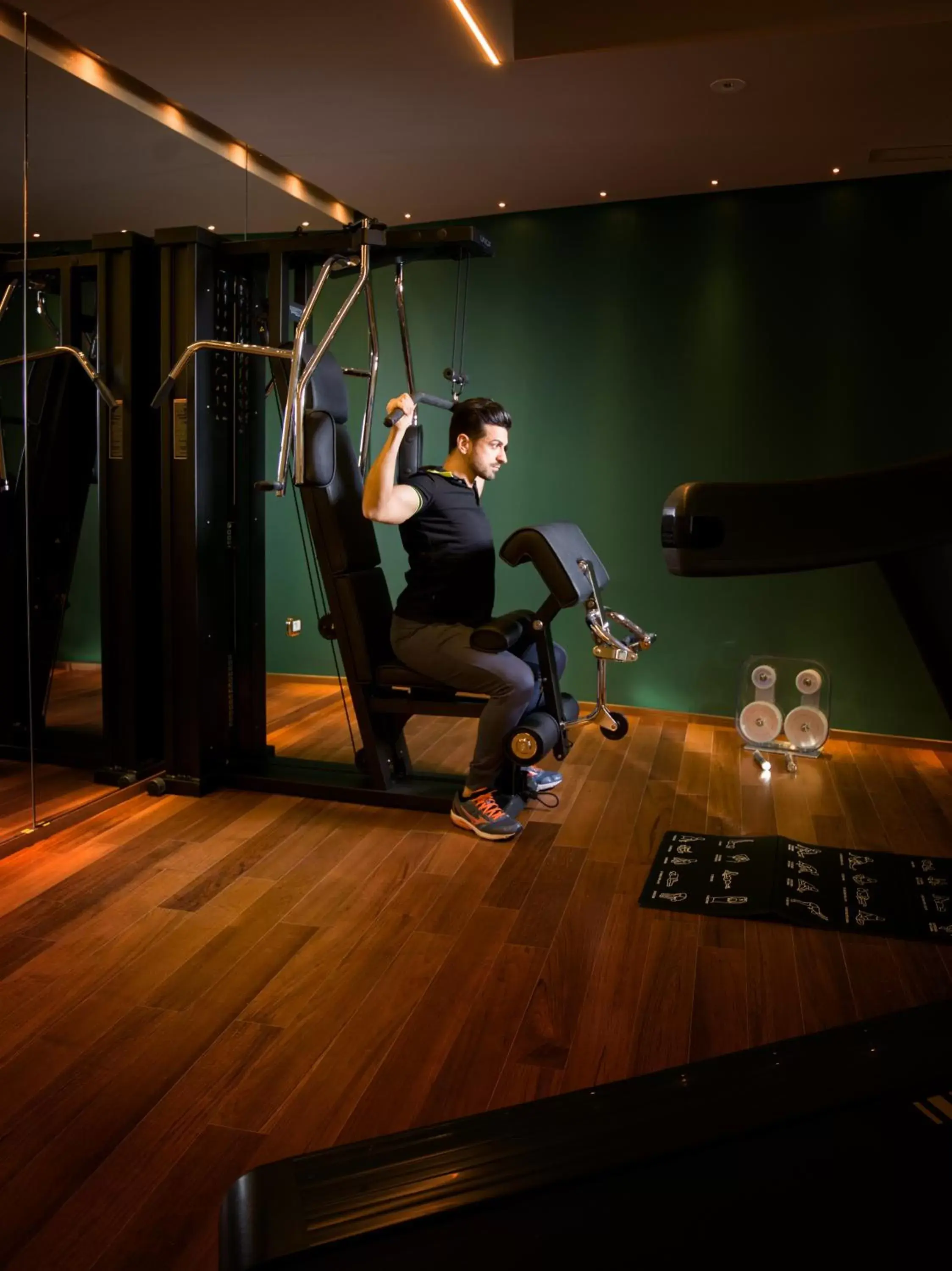 Fitness centre/facilities in Callistos Hotel & Spa