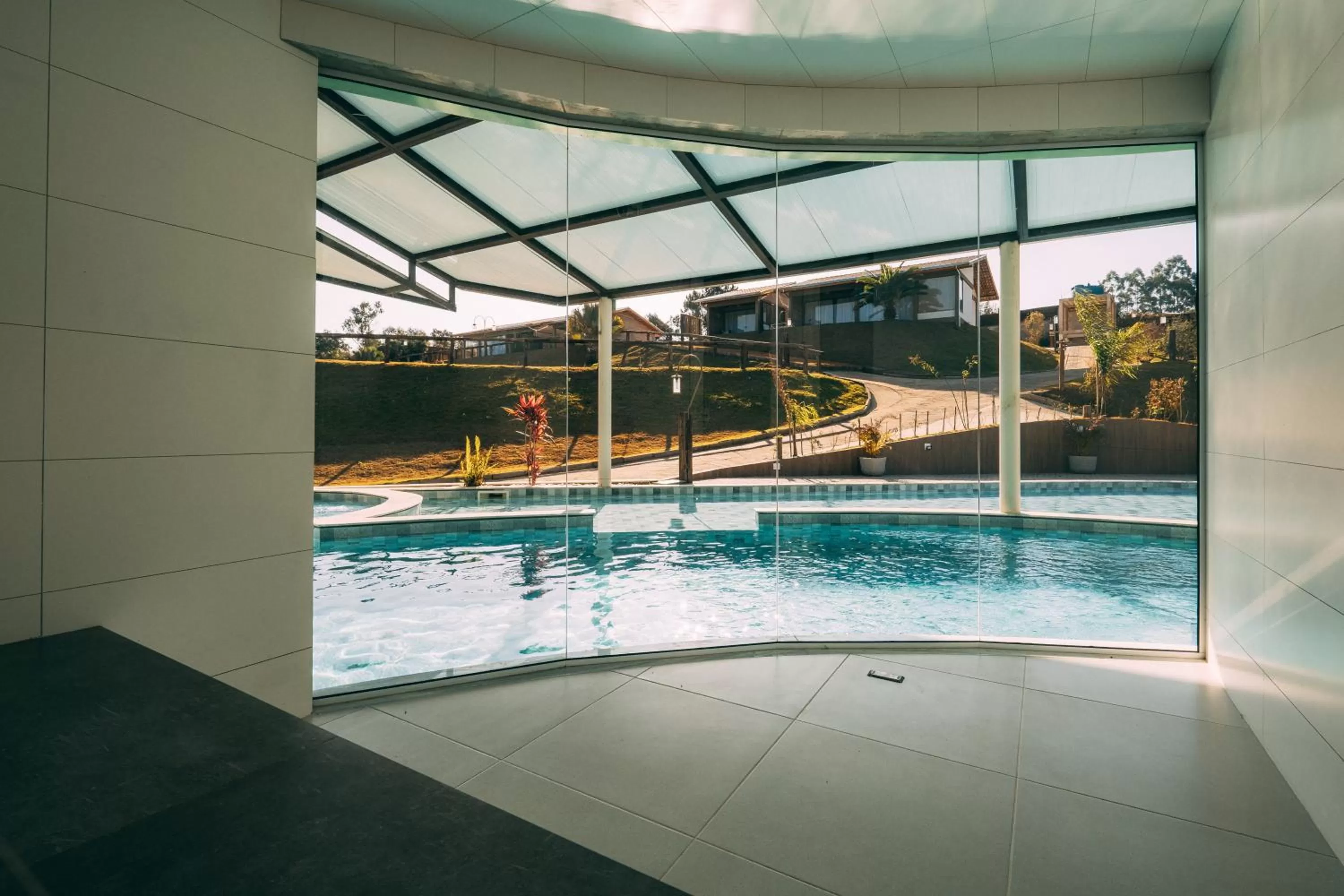 Sauna in Pousada Trem Chic