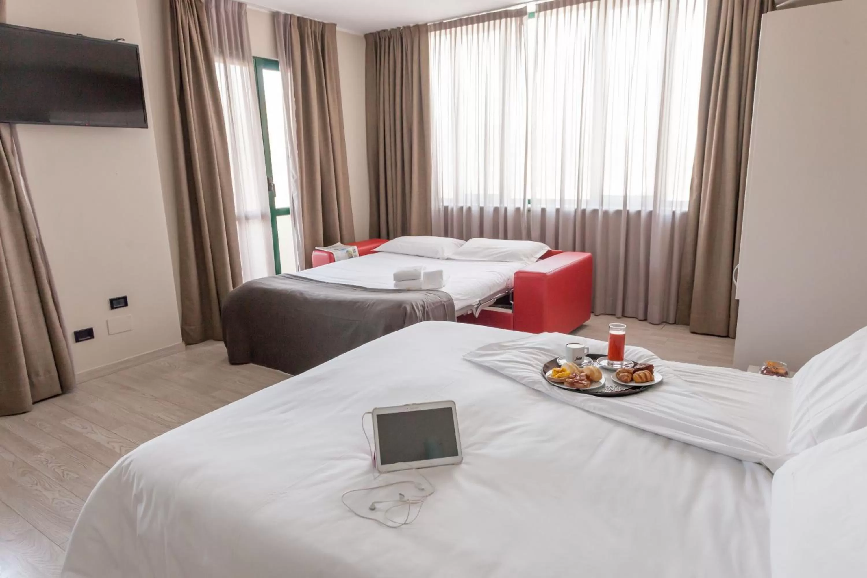 Bed in Green Class Hotel Candiolo