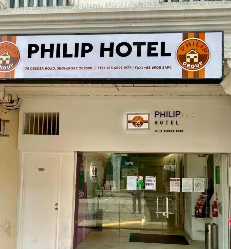 Property building in Philip Hotel