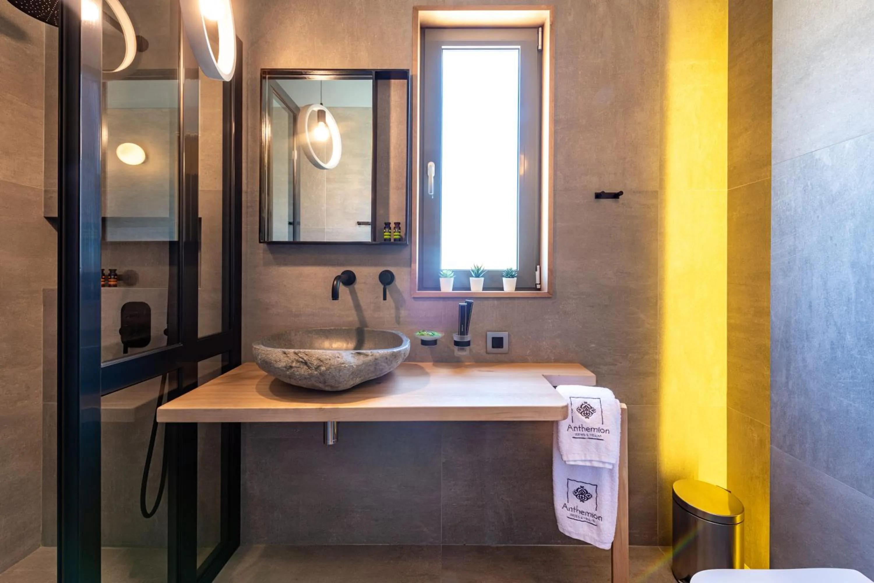 Bathroom in Anthemion Suites and Villas