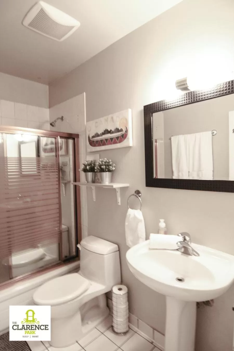 Bathroom in The Clarence Park