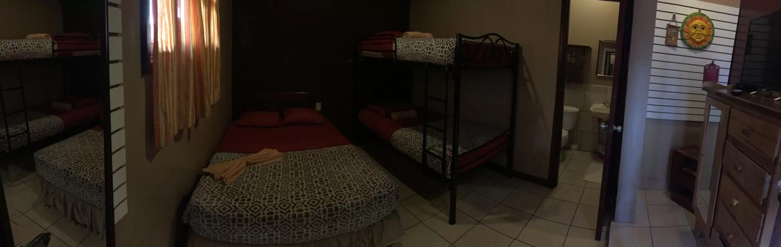 Bed in Art Hotel Managua