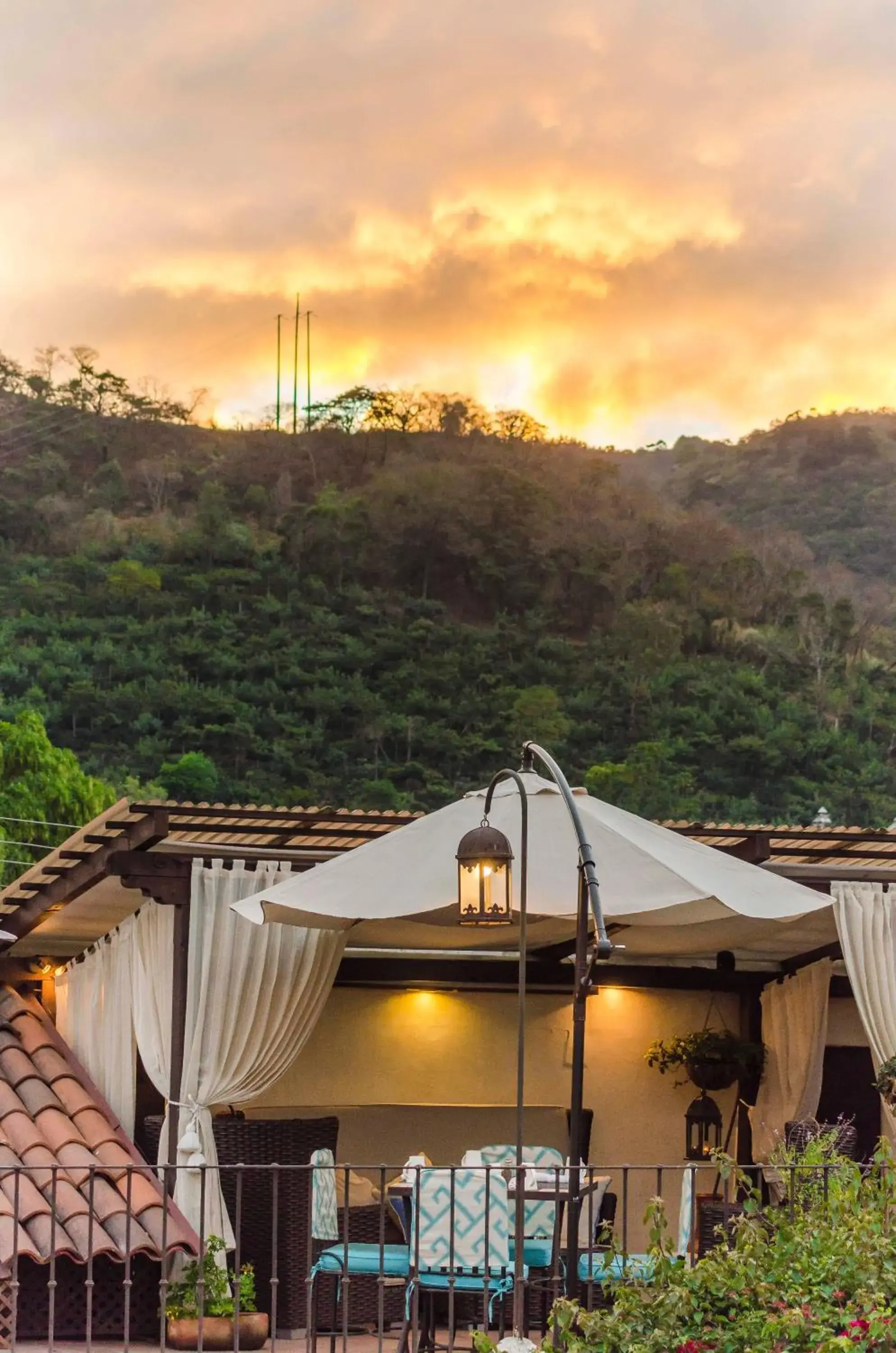 Balcony/Terrace in Hotel Boutique Los Pasos & Spa