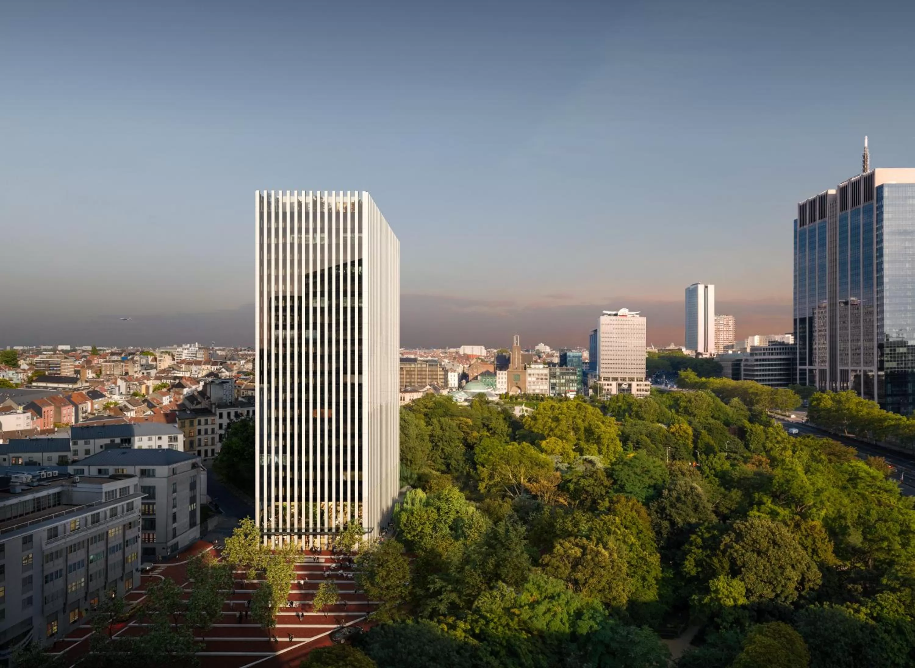 Property building in The Hoxton, Brussels