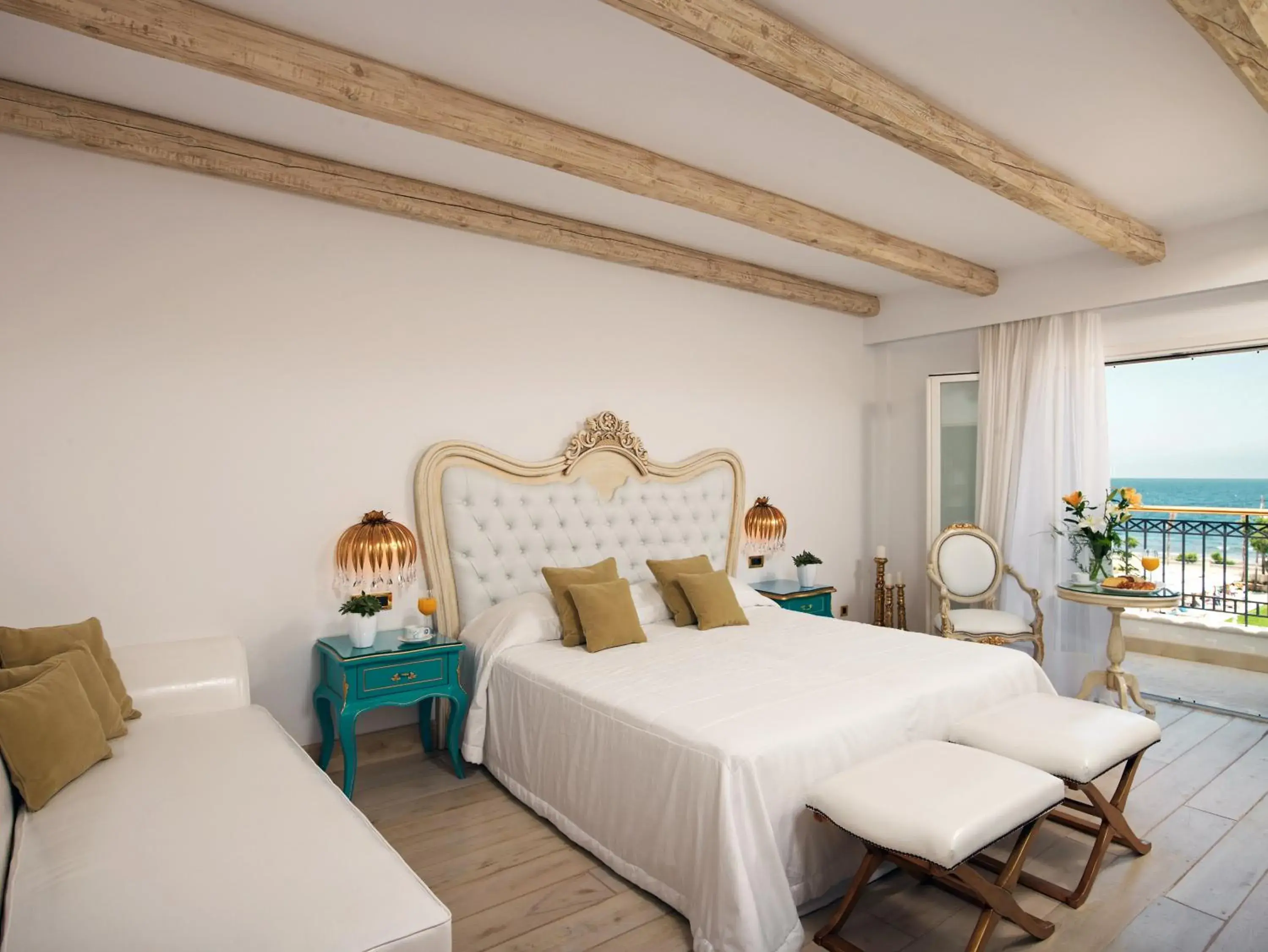 Bedroom, Bed in Mitsis Laguna Resort & Spa