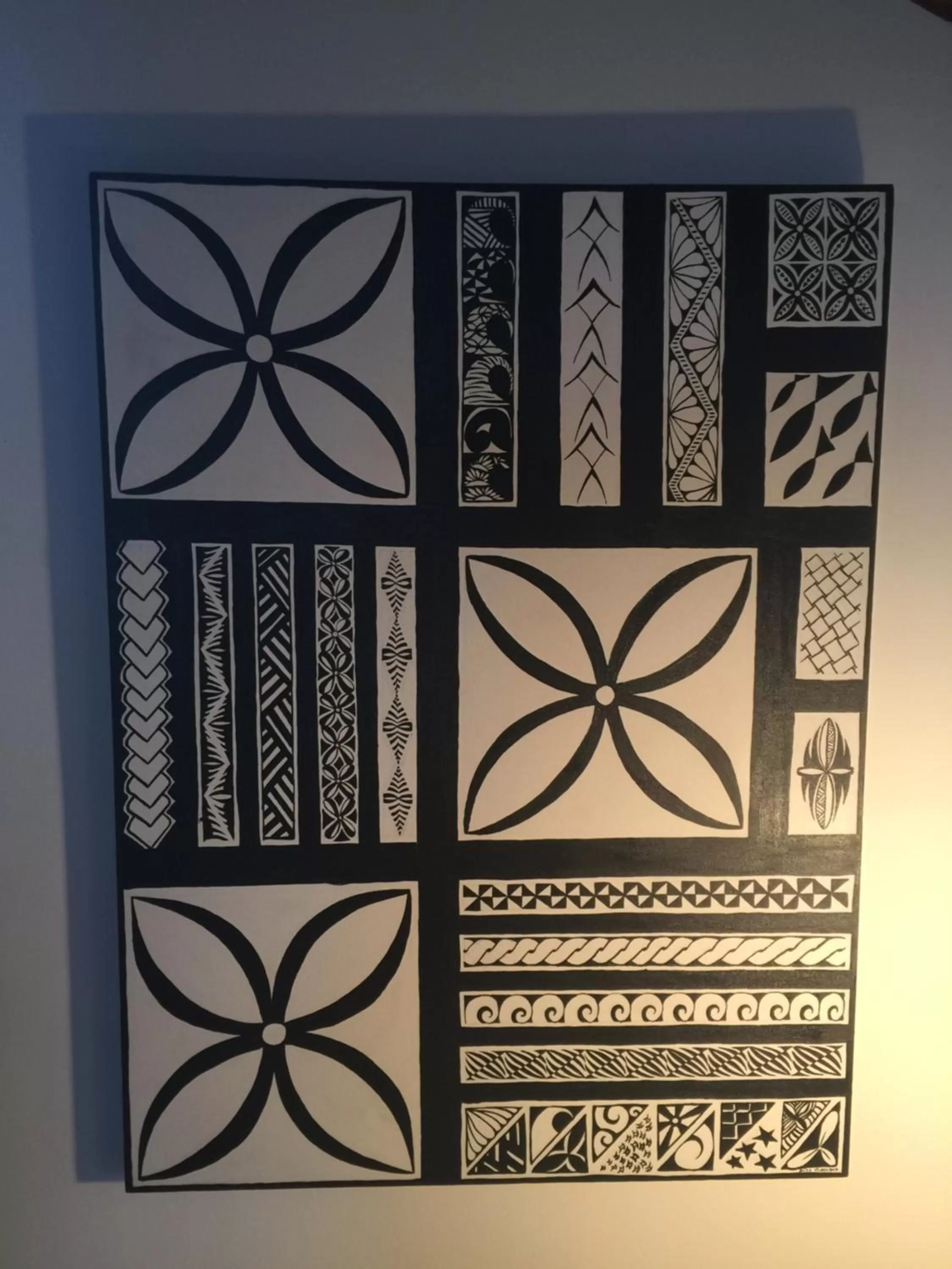 Decorative detail in Grafton Cottage & Chalets