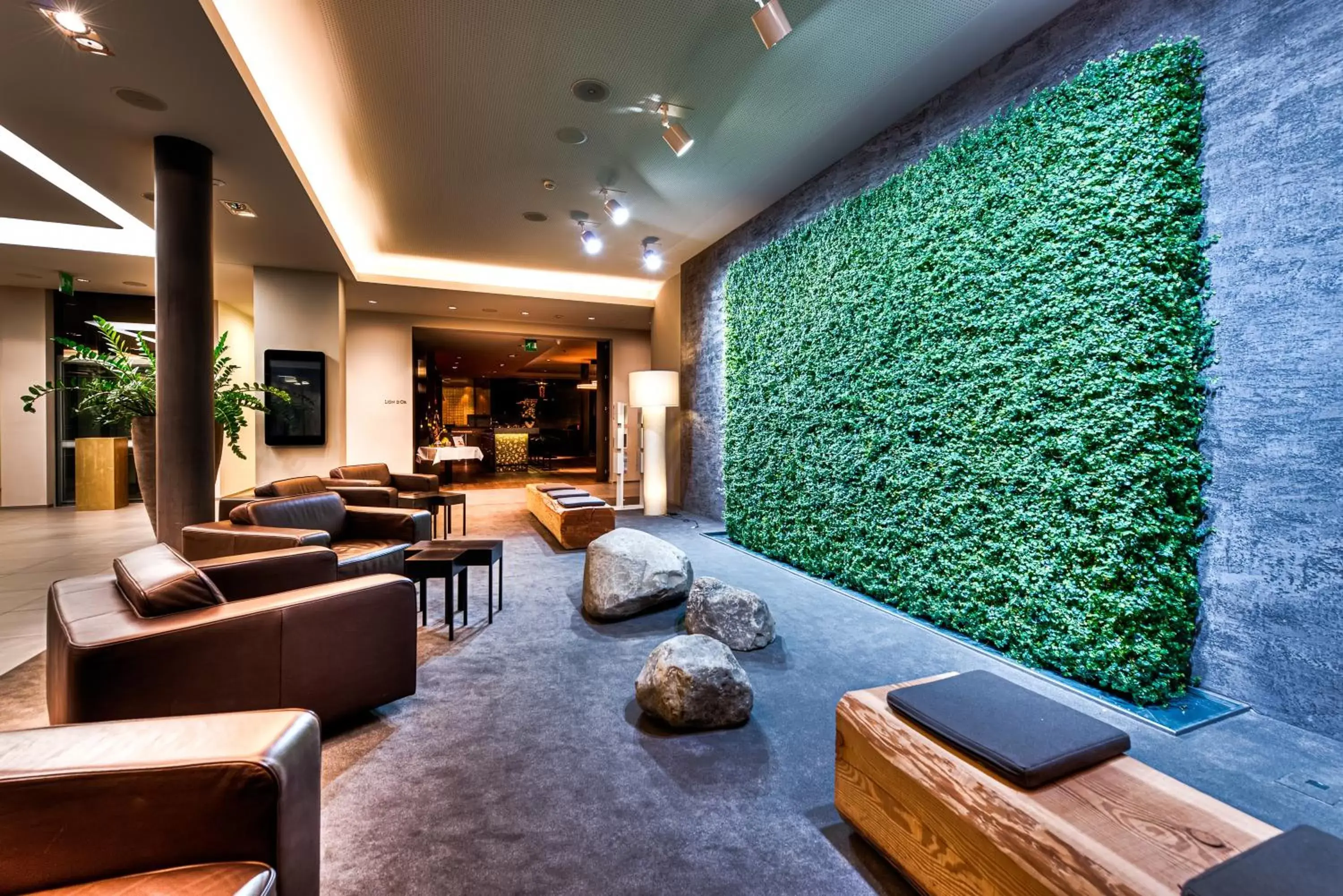 Lobby or reception in Wellnesshotel Golf Panorama