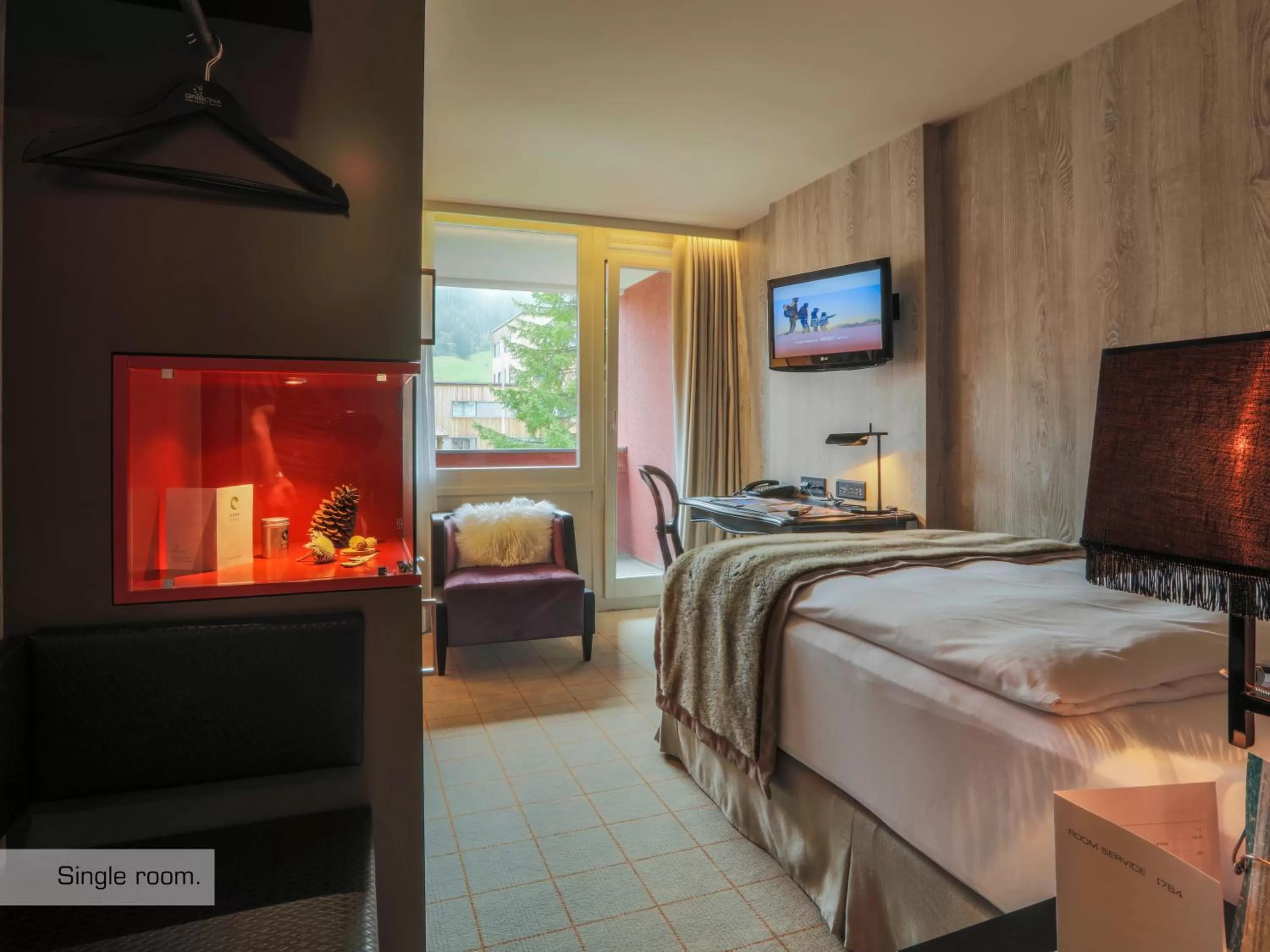 Bed in Grischa - Das Hotel Davos