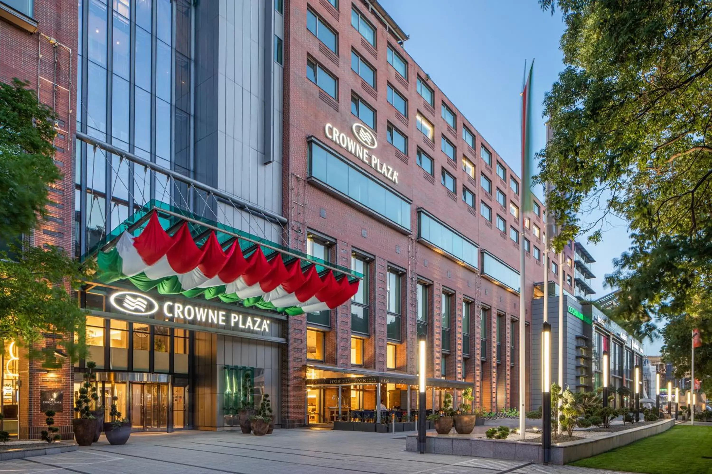 Property building in Crowne Plaza Budapest by IHG Property building in Crowne Plaza Budapest by IHG