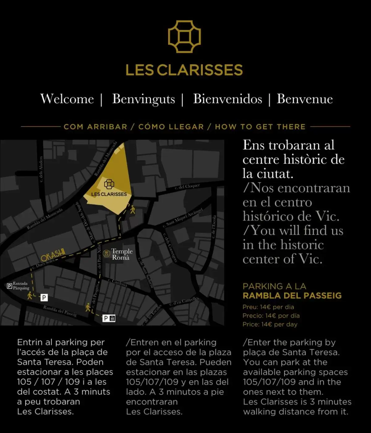 Logo/Certificate/Sign/Award in Les Clarisses Boutique Hotel