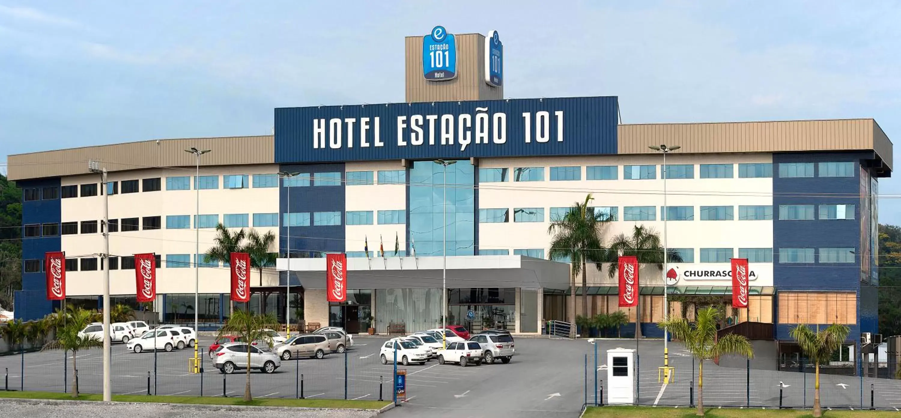 Property building in Hotel Estação 101 - Itajaí Property building in Hotel Estação 101 - Itajaí