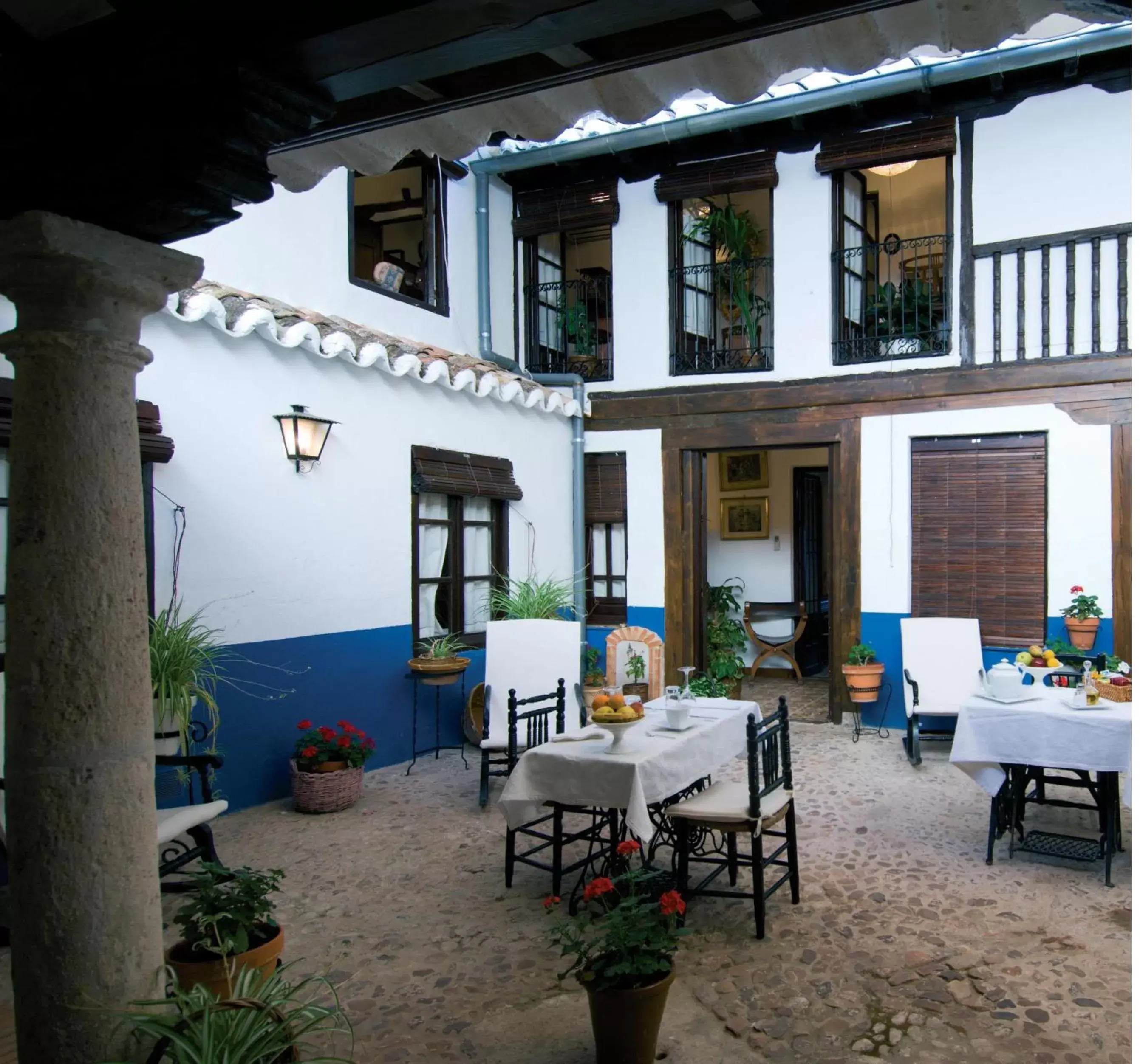 Patio, Restaurant/Places to Eat in Hotel Rural Tia Pilar