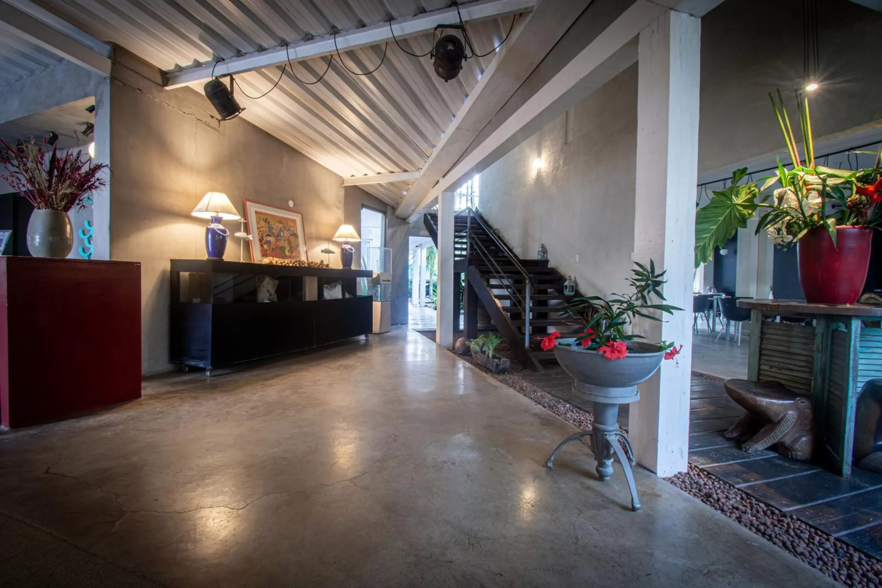 Lobby/Reception in Armação dos Búzios Pousada Design