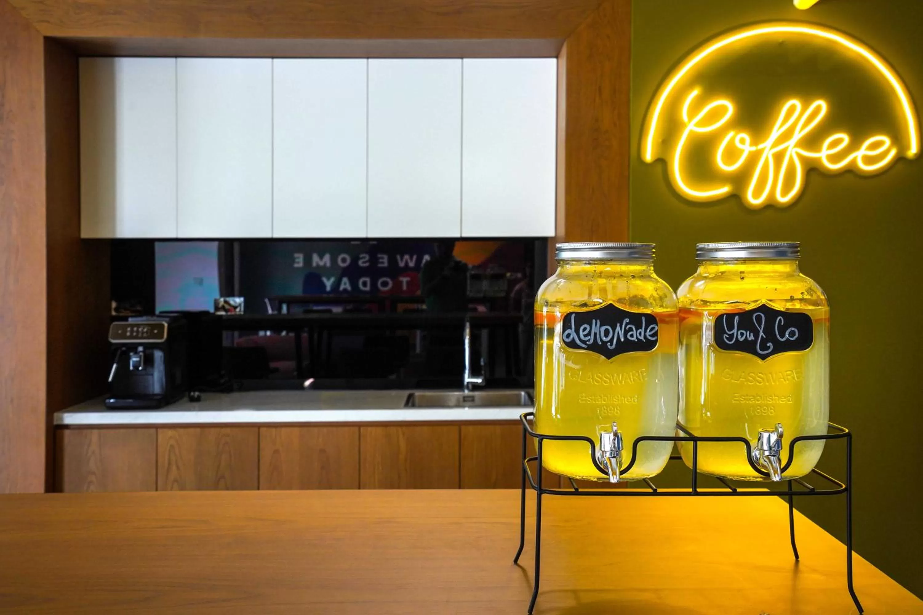 Coffee/tea facilities in YouCo coliving Dubai