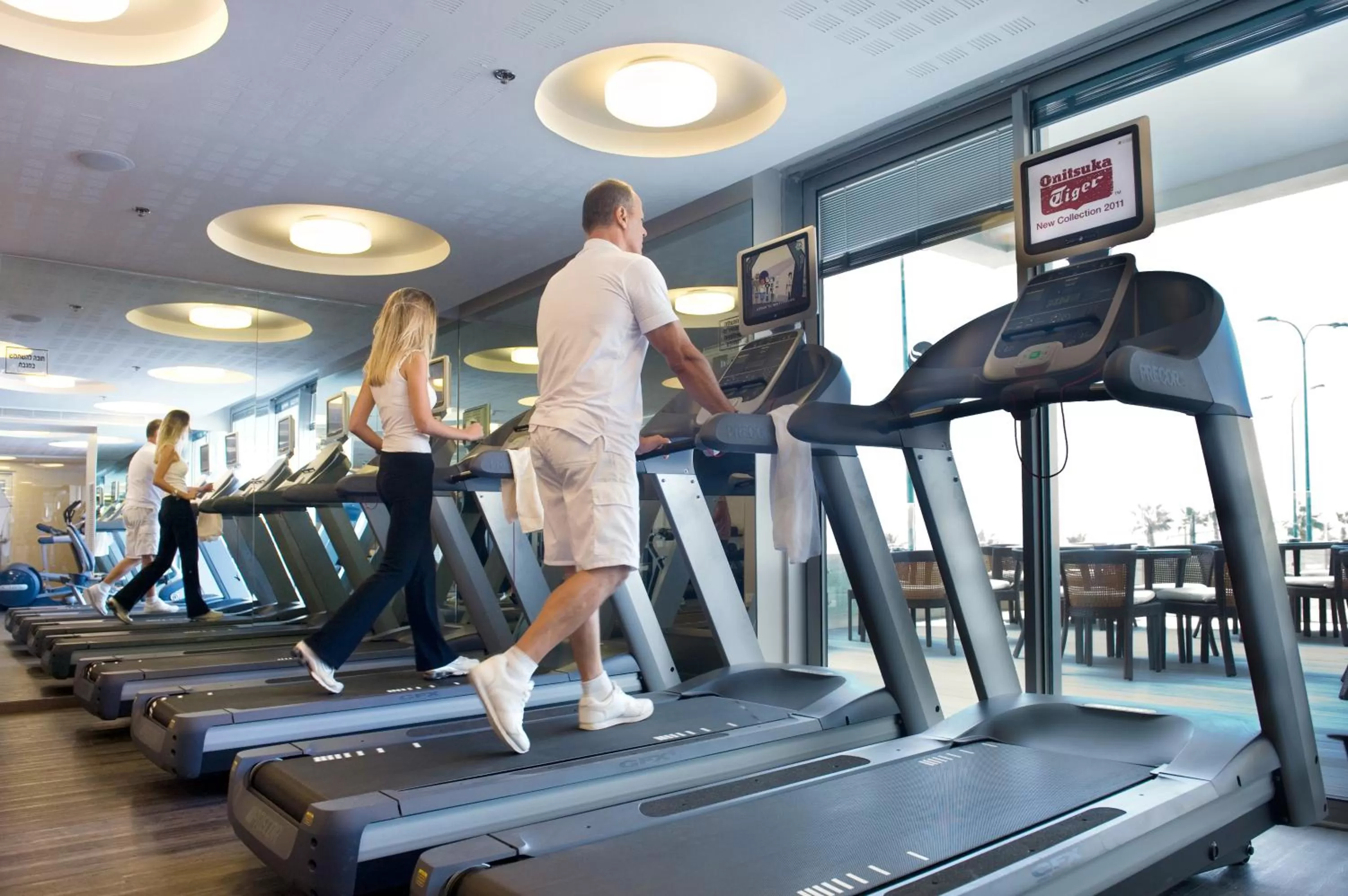 Fitness centre/facilities in Ramada Hotel & Suites by Wyndham Netanya