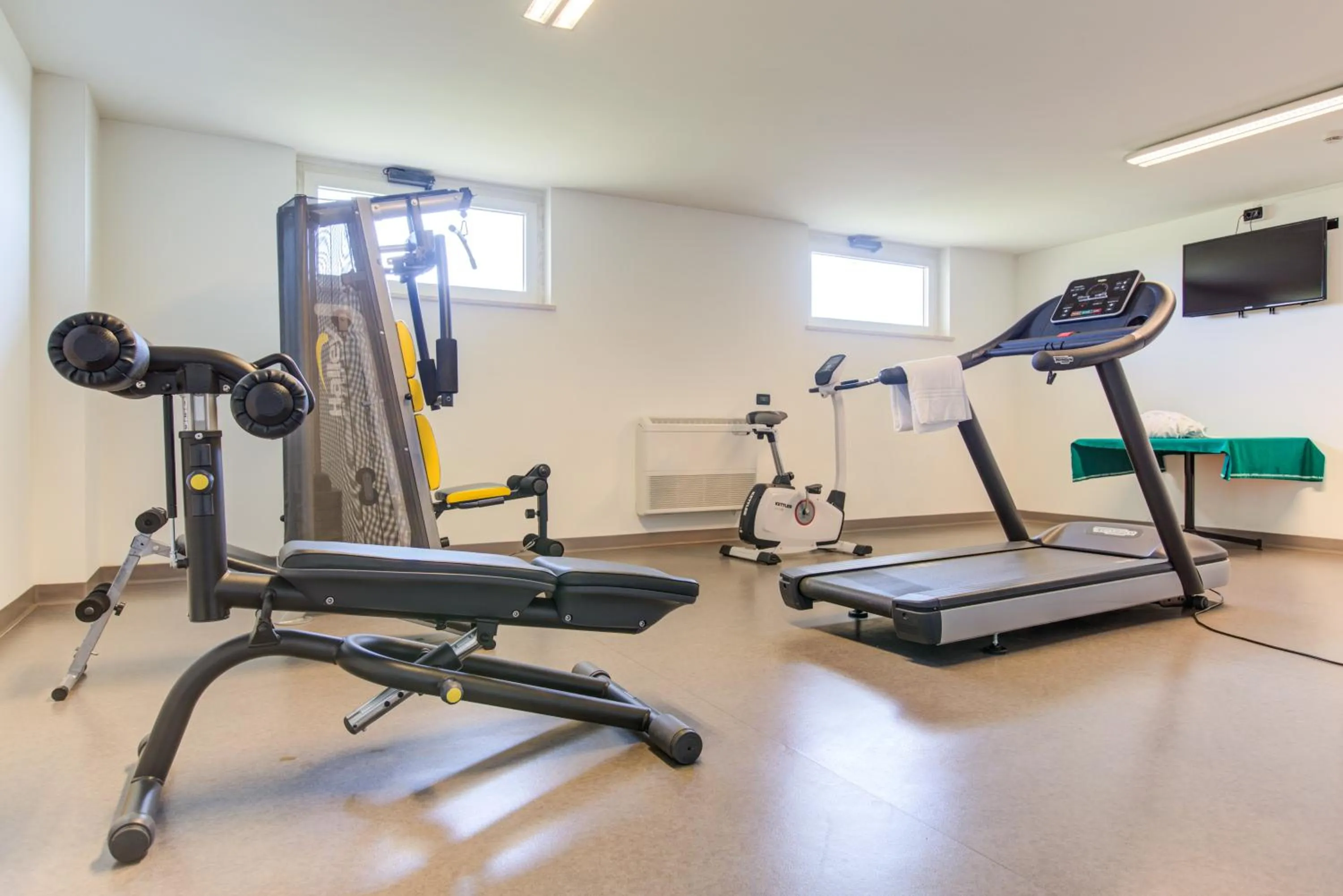 Fitness centre/facilities in Ardeatina Park Hotel