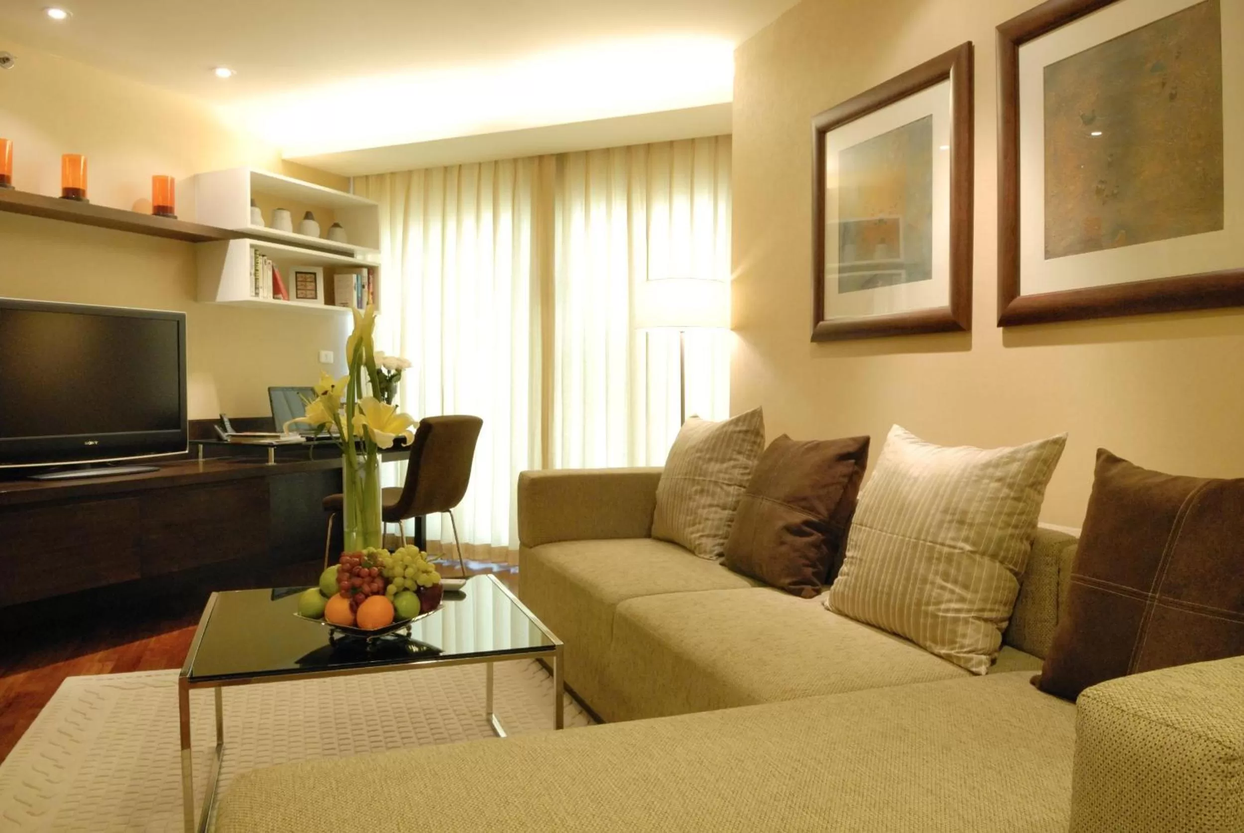 Living room in The Narathiwas Hotel & Residence Sathorn Bangkok