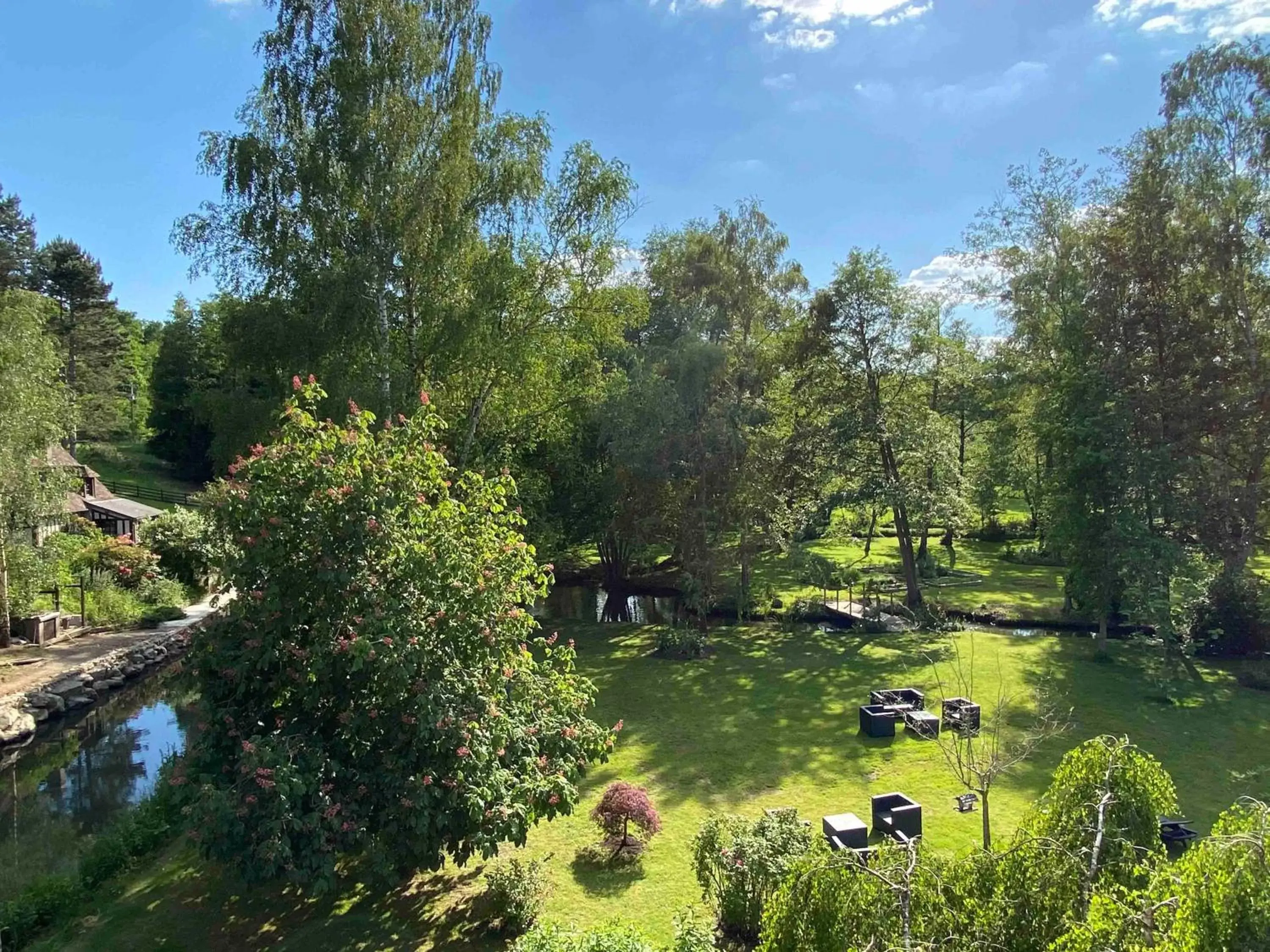 Natural landscape in Le Moulin Fouret