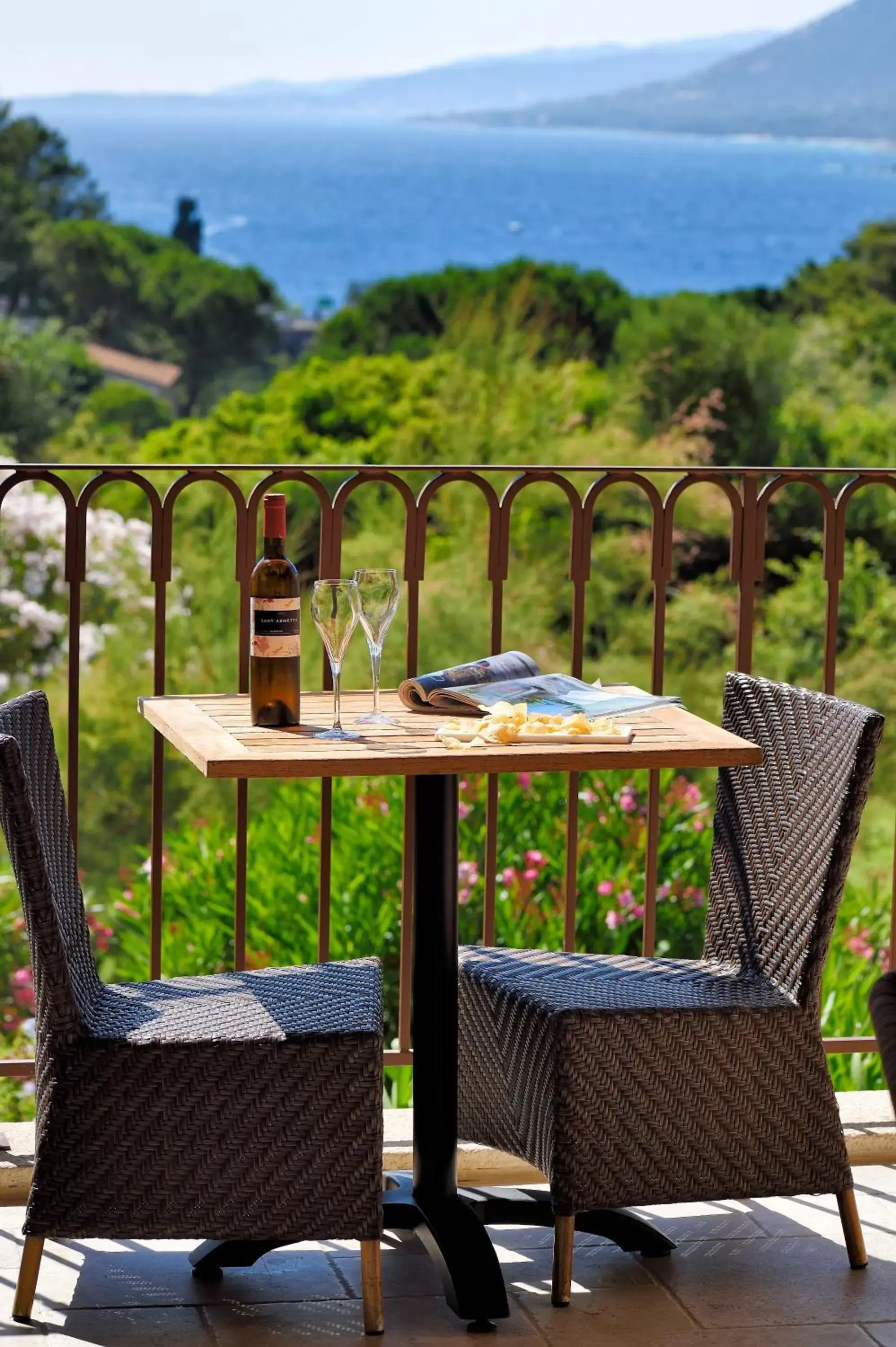 Patio in Hotel Bartaccia