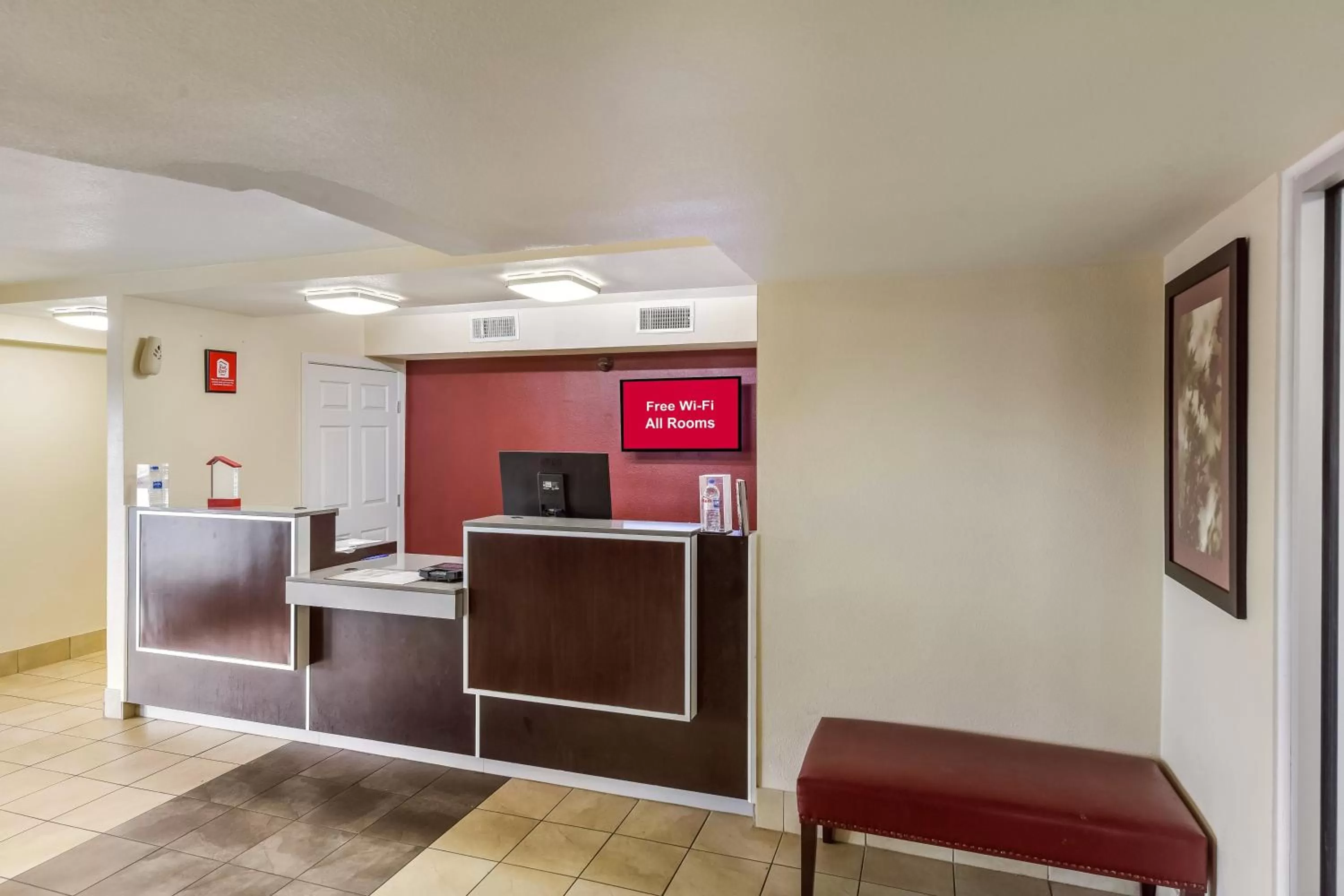 Lobby or reception in Red Roof Inn Plano