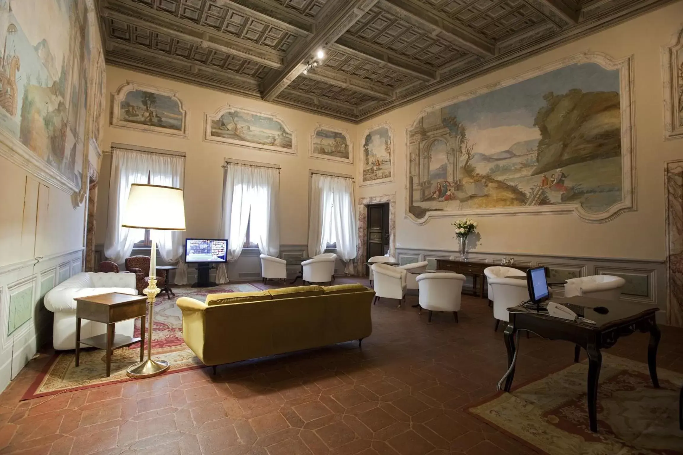 Communal lounge/ TV room, Seating Area in Palazzo Carletti