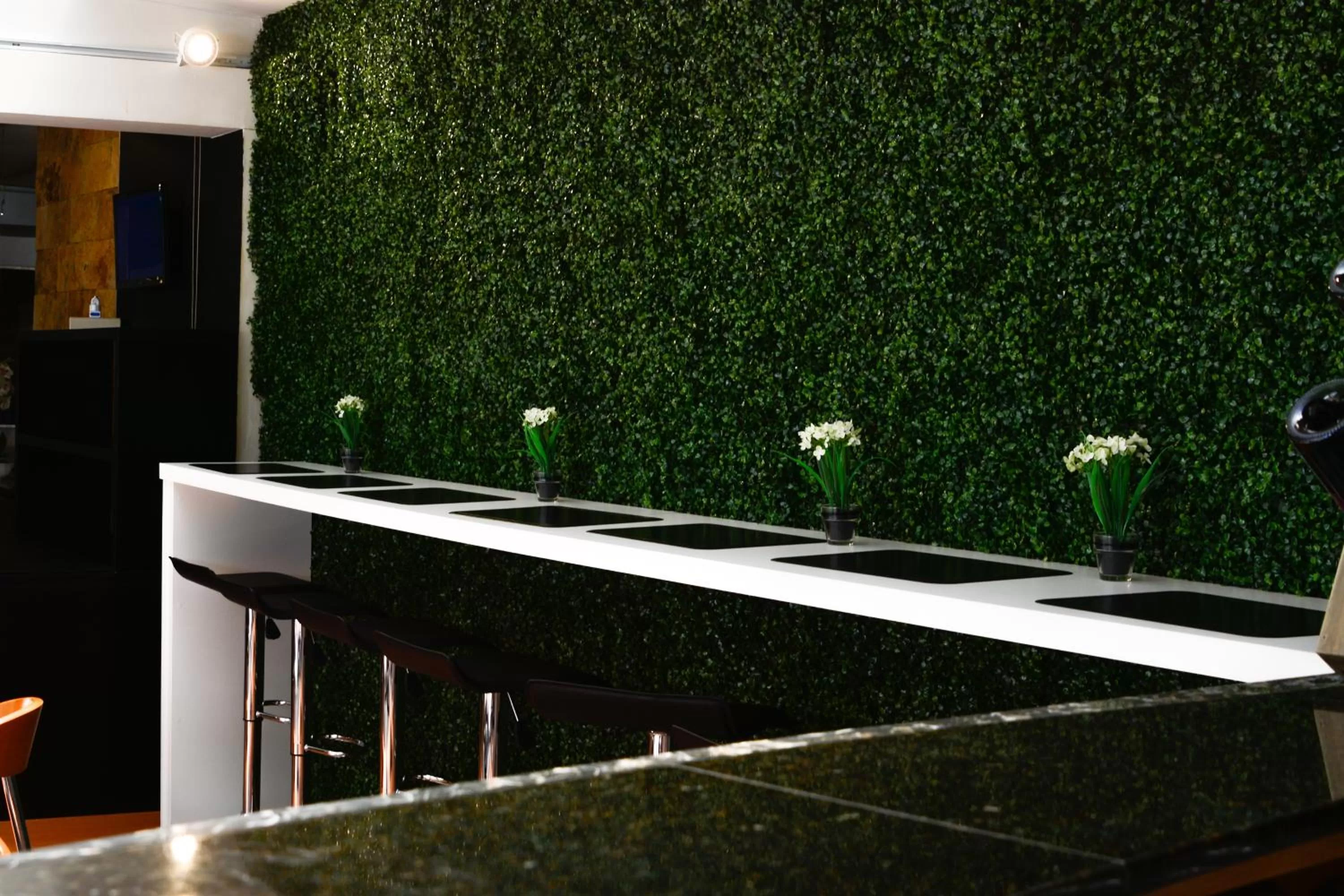 Patio in Pocitos Plaza Hotel