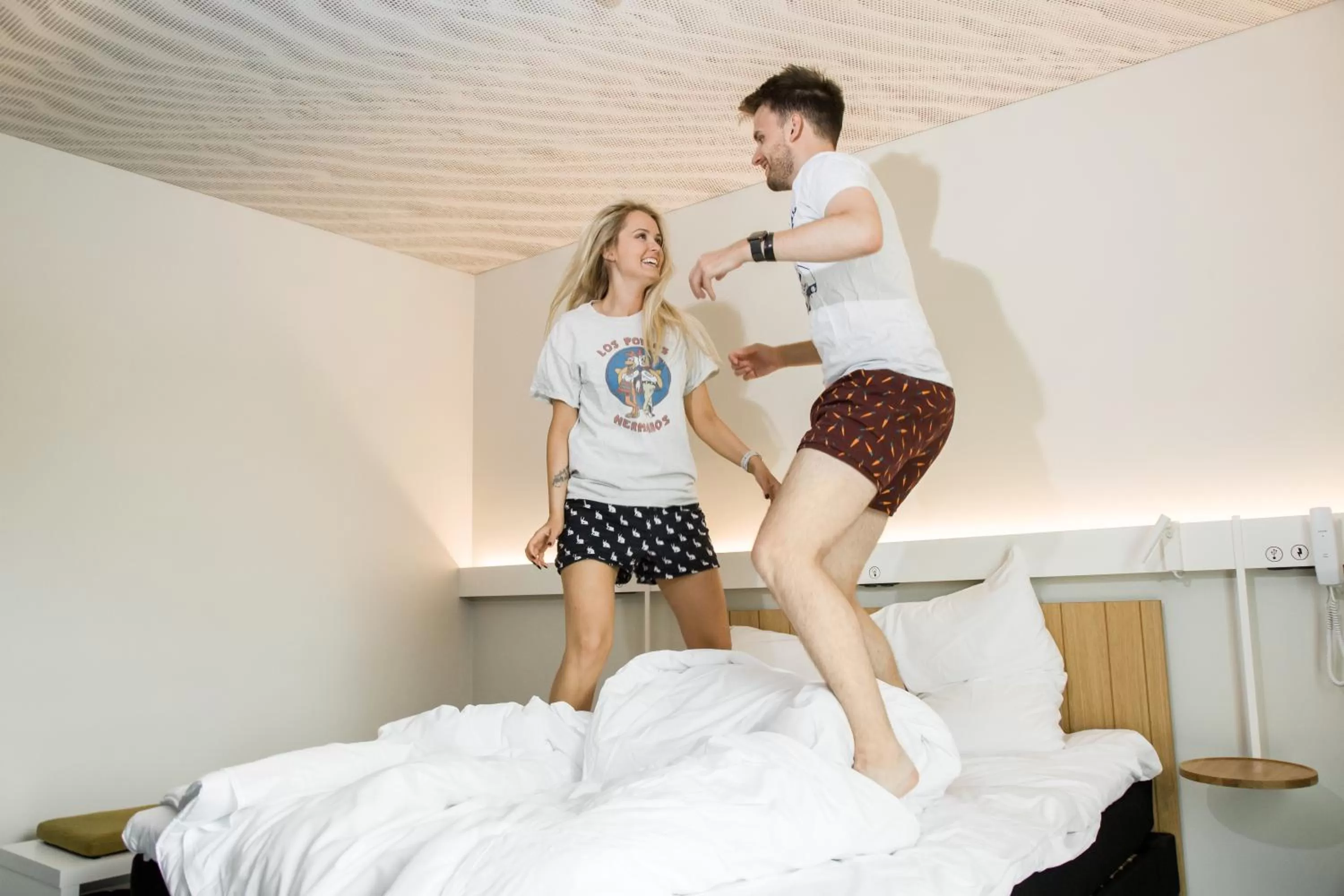 People, Bed in ibis Tallinn Center