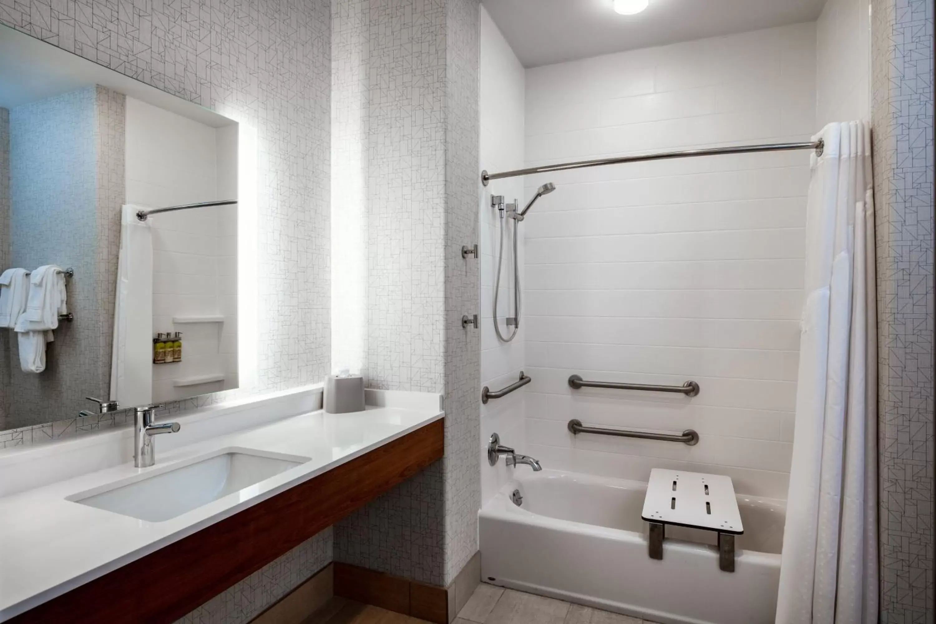 Bathroom in Holiday Inn Express & Suites - Beloit, an IHG Hotel