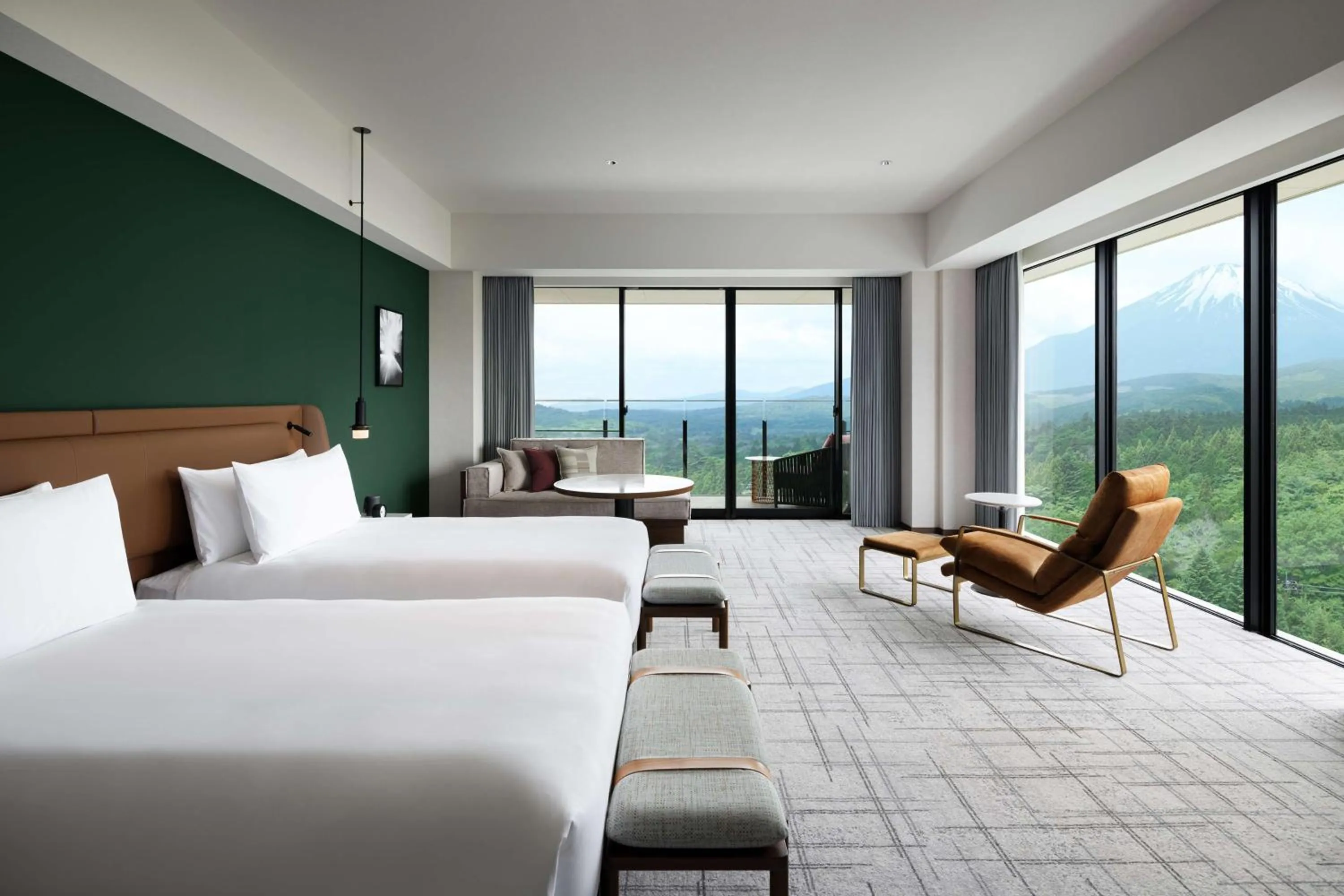 Bedroom, Bed in Fuji Speedway Hotel, in The Unbound Collection by Hyatt