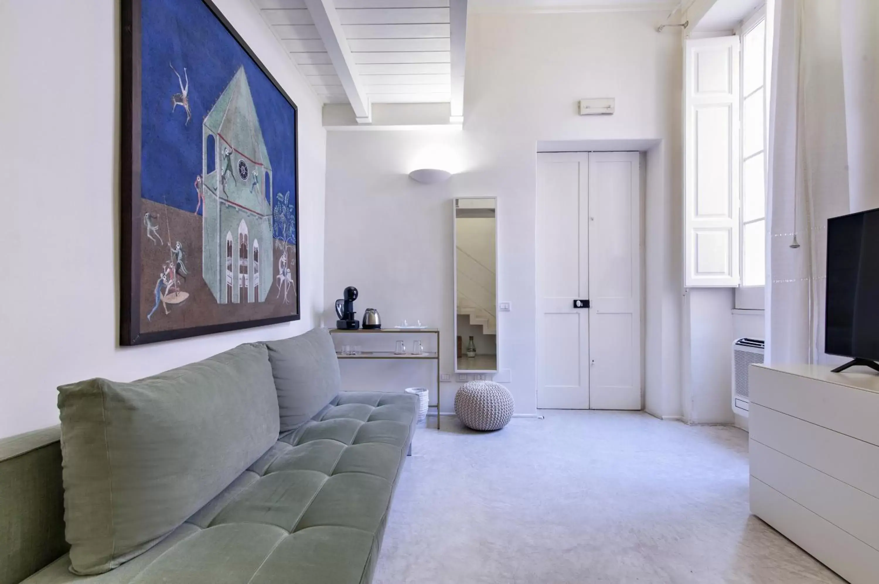 TV and multimedia, Seating Area in Casa di Lo Suites