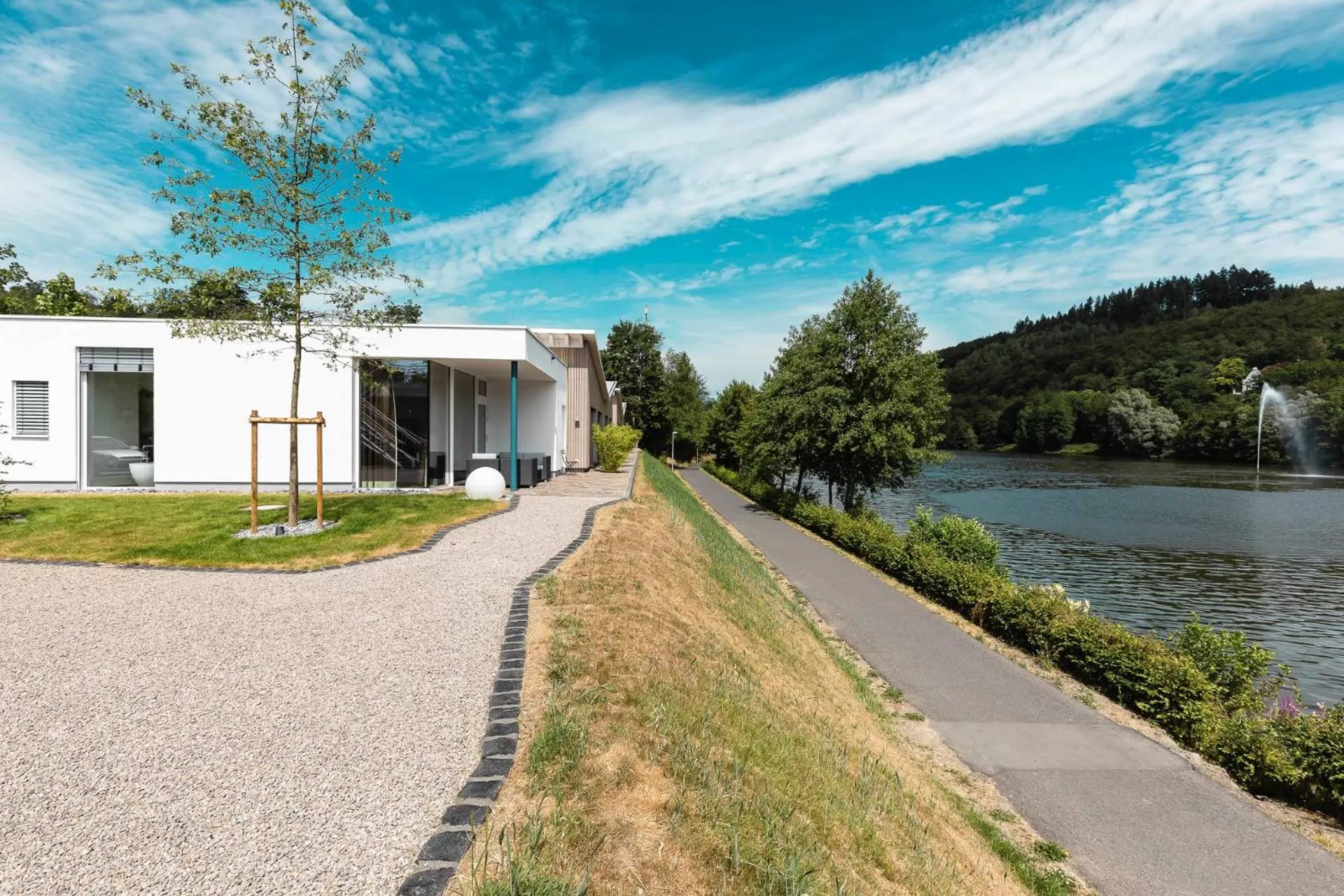 Property building in MotelplusHotel BiggeSeeFront