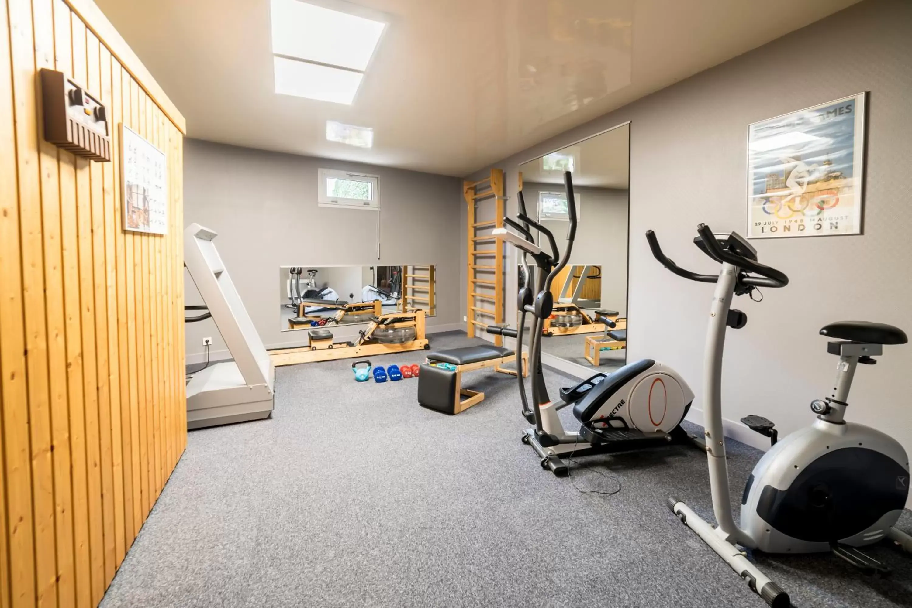 Fitness centre/facilities, Fitness Center/Facilities in The Originals Boutique, Hôtel Normandie, Auxerre