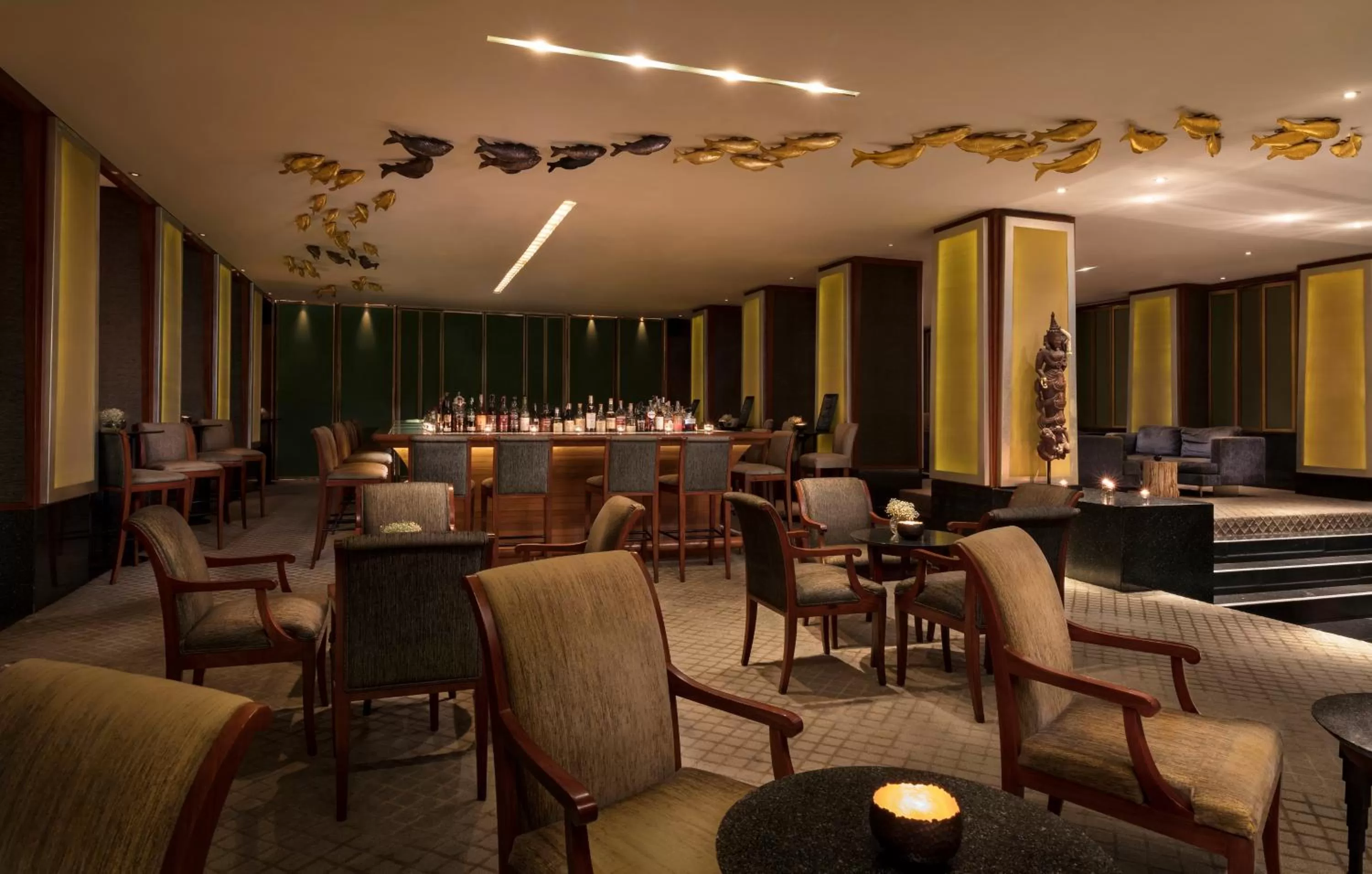 Lounge or bar in The Sukhothai Bangkok