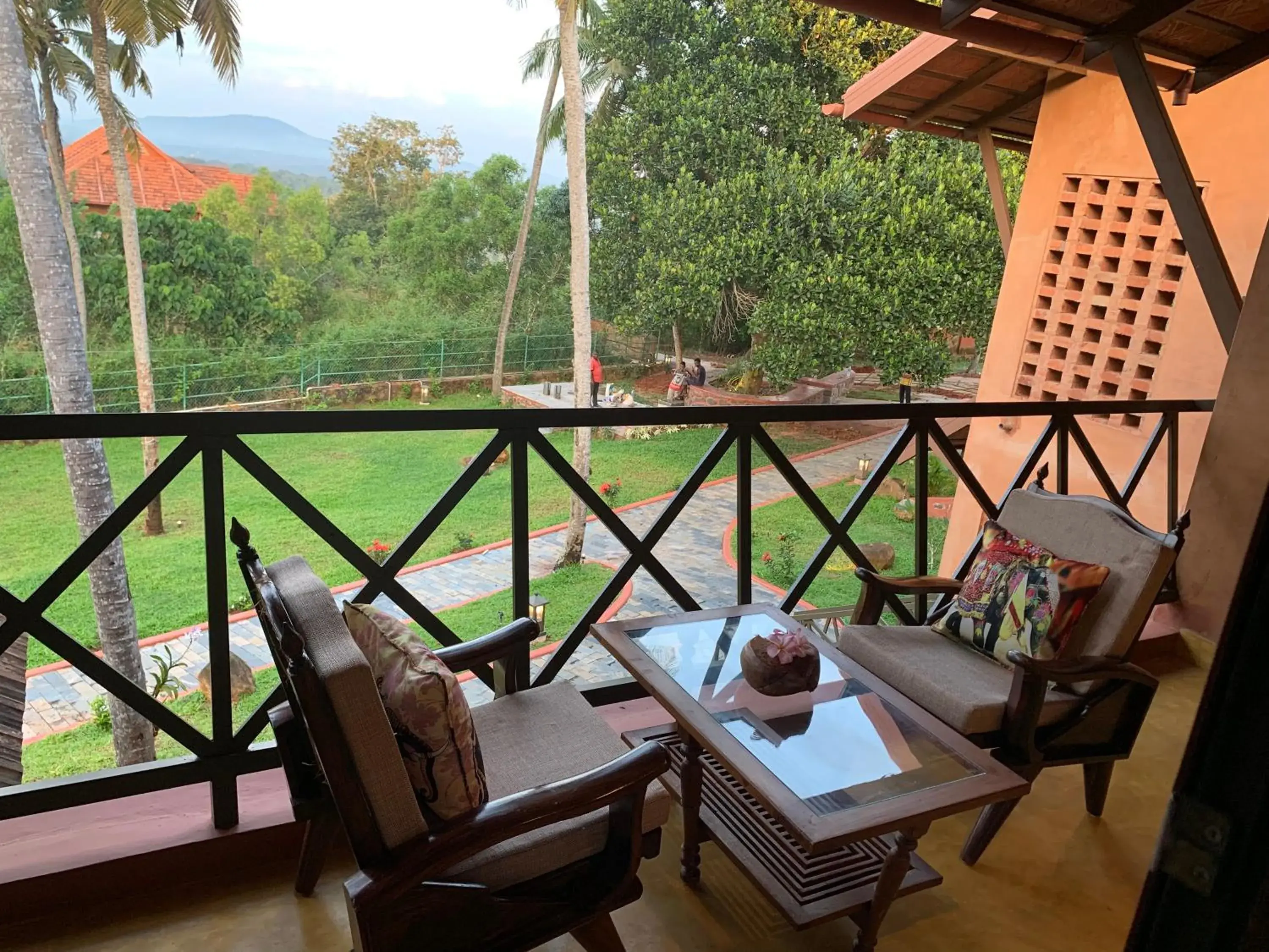 Balcony/Terrace in Amara Ayurveda Retreat