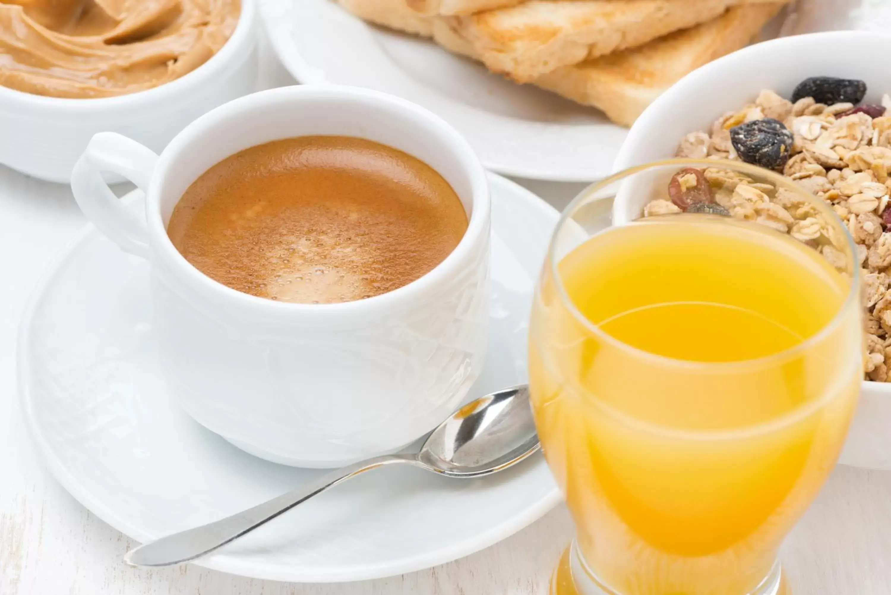 Continental breakfast in Kapiti Gateway Motel