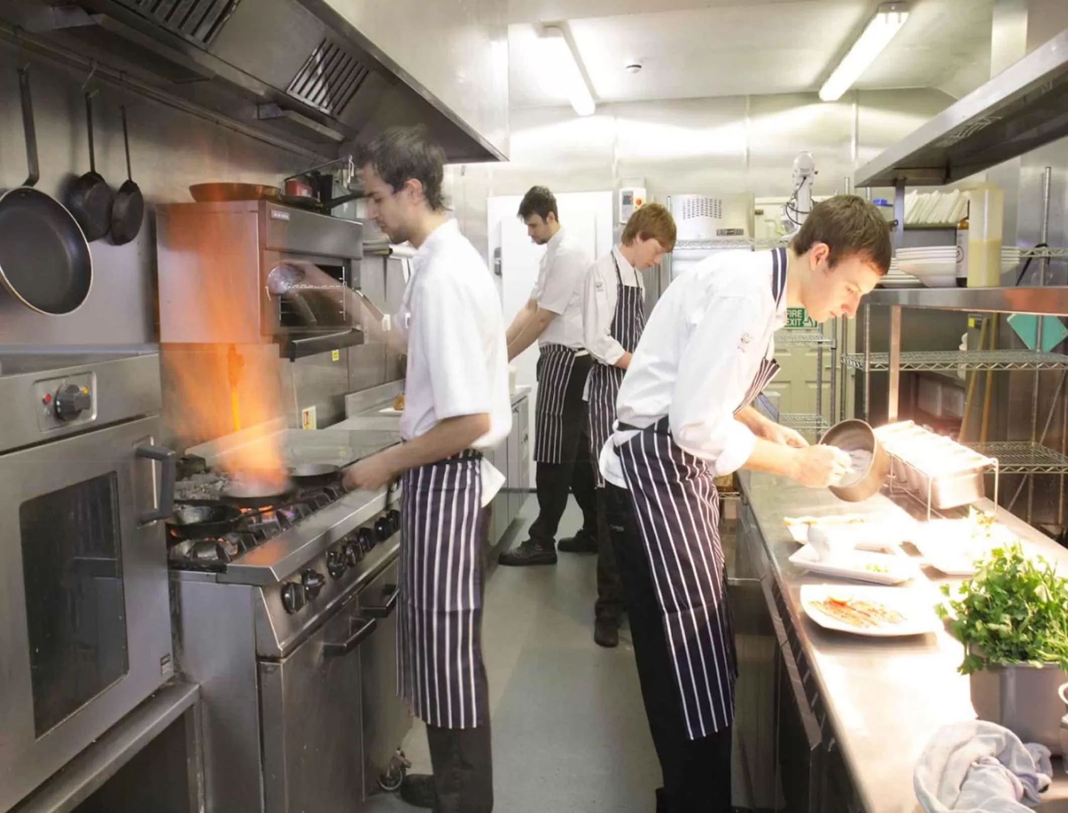 Staff in The Oyster Smack