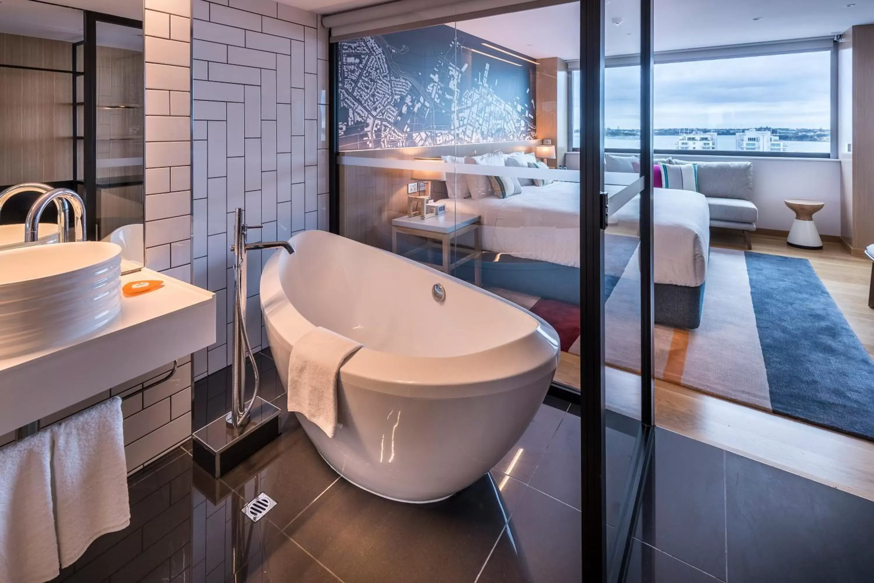 Bathroom in M Social Auckland
