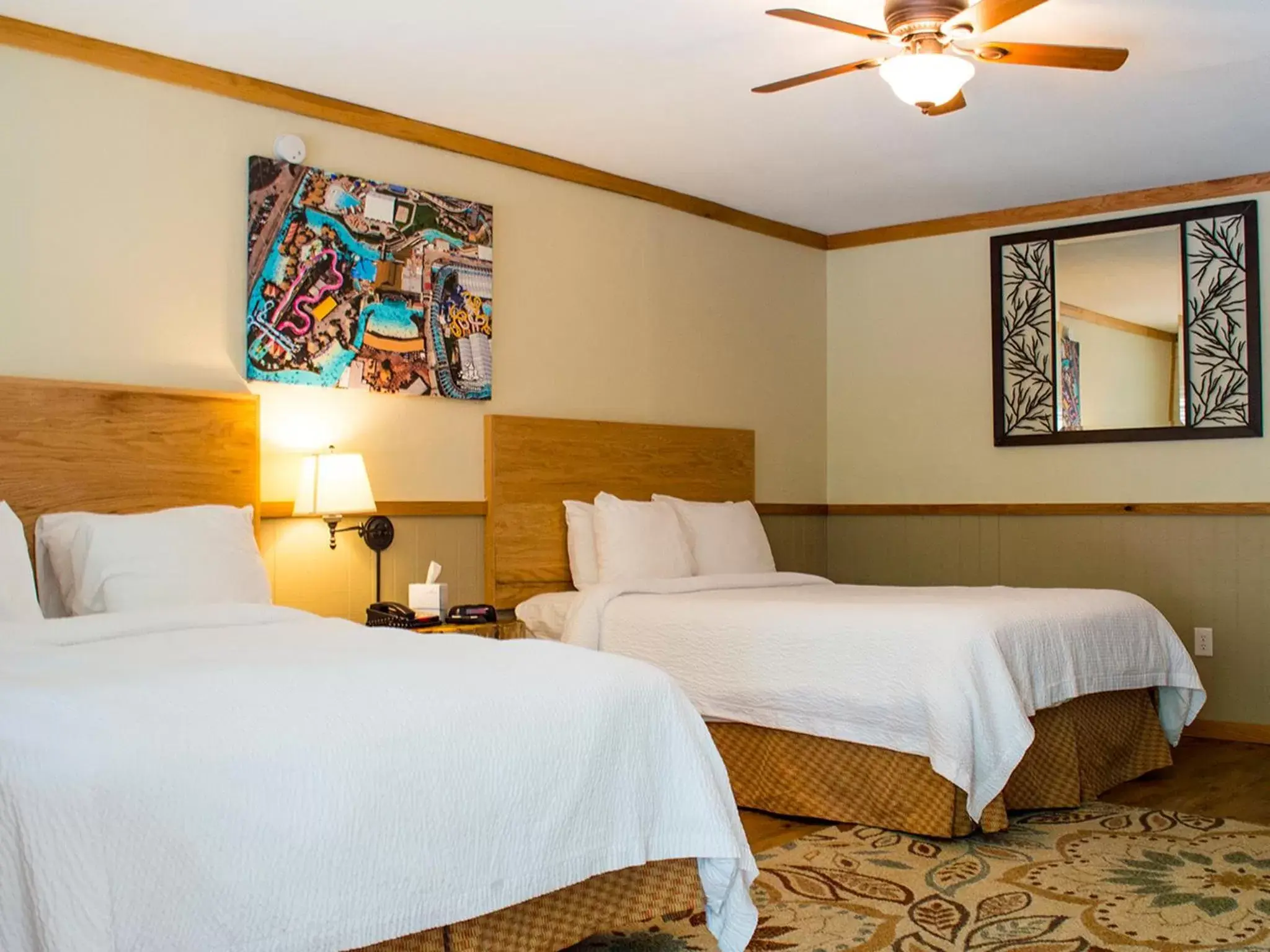 Bedroom, Bed in The Resort at Schlitterbahn Bedroom, Bed in The Resort at Schlitterbahn