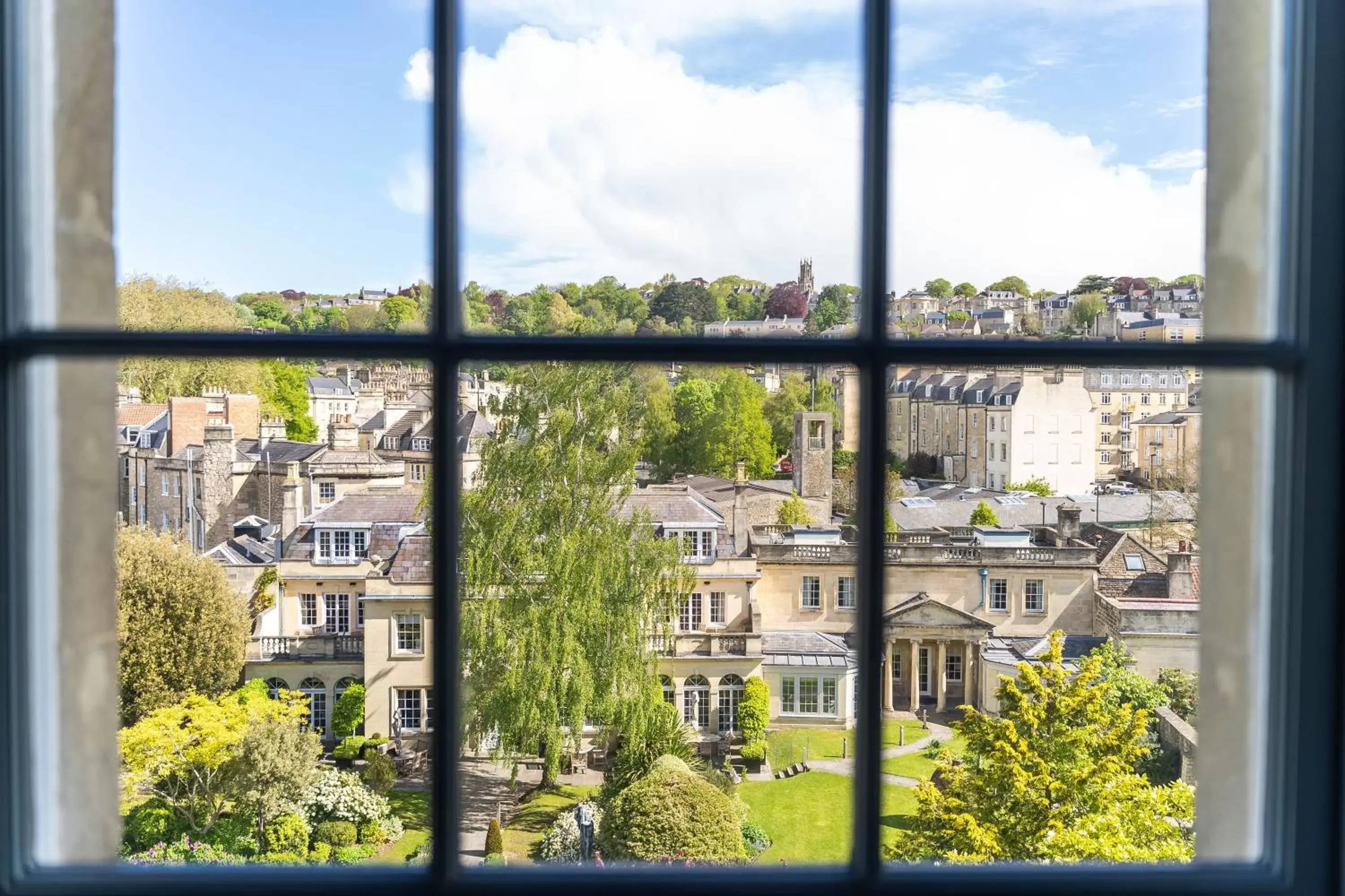 Garden view in The Royal Crescent Hotel & Spa