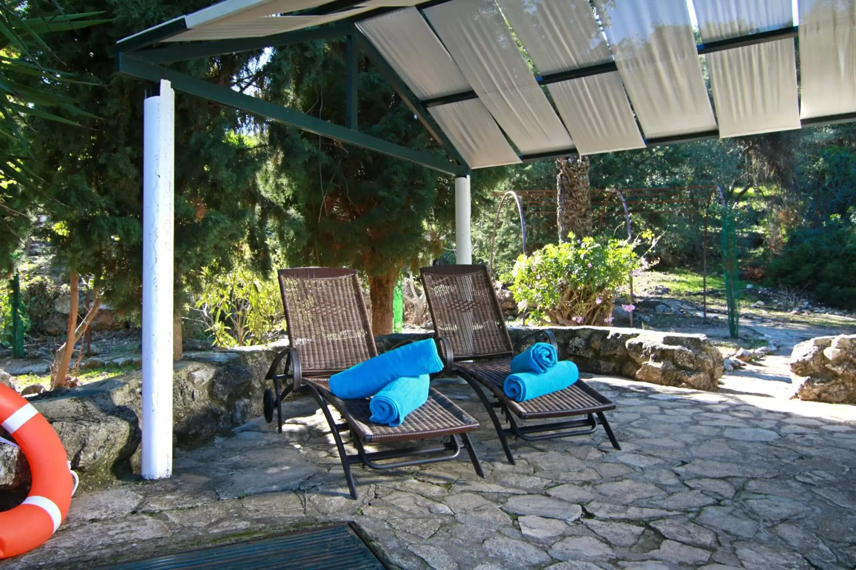 Garden in Casas Rurales Los Algarrobales