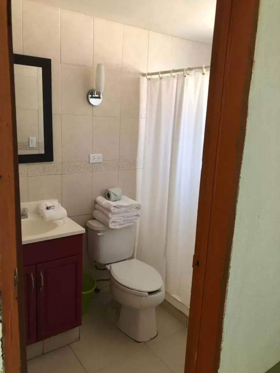Bathroom in Hotel Calafia