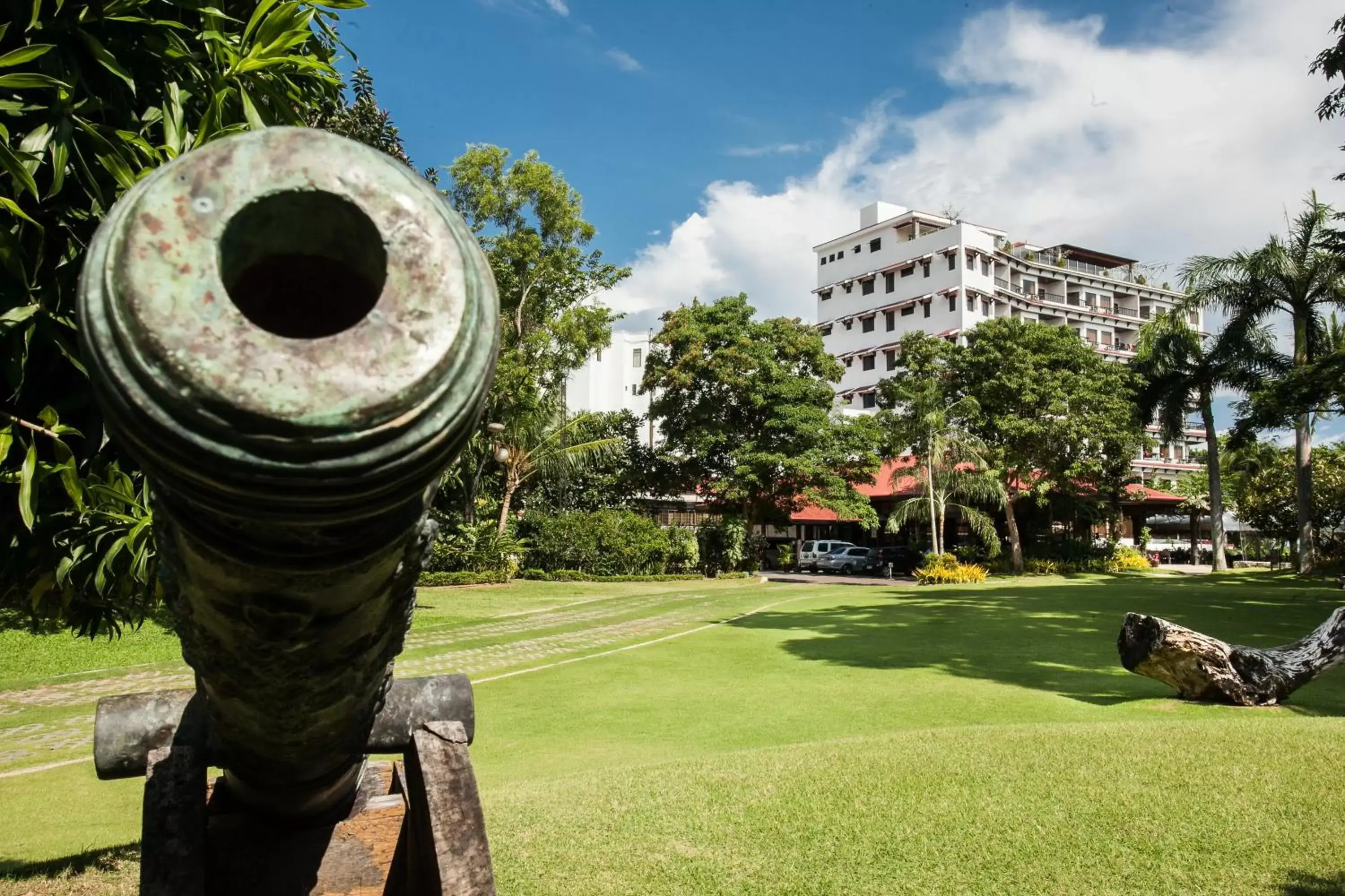 Property building, Garden in Cebu White Sands Resort and Spa