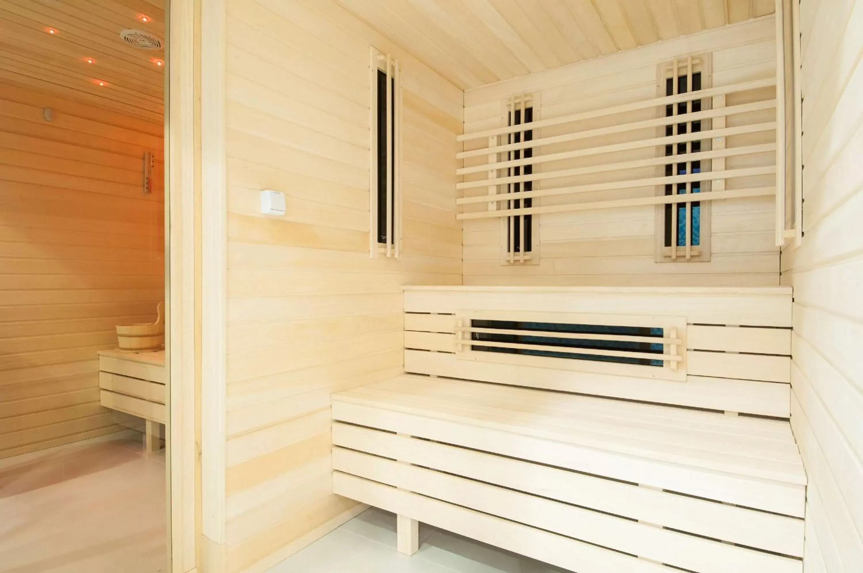 Sauna in Radisson Blu Hotel Wroclaw