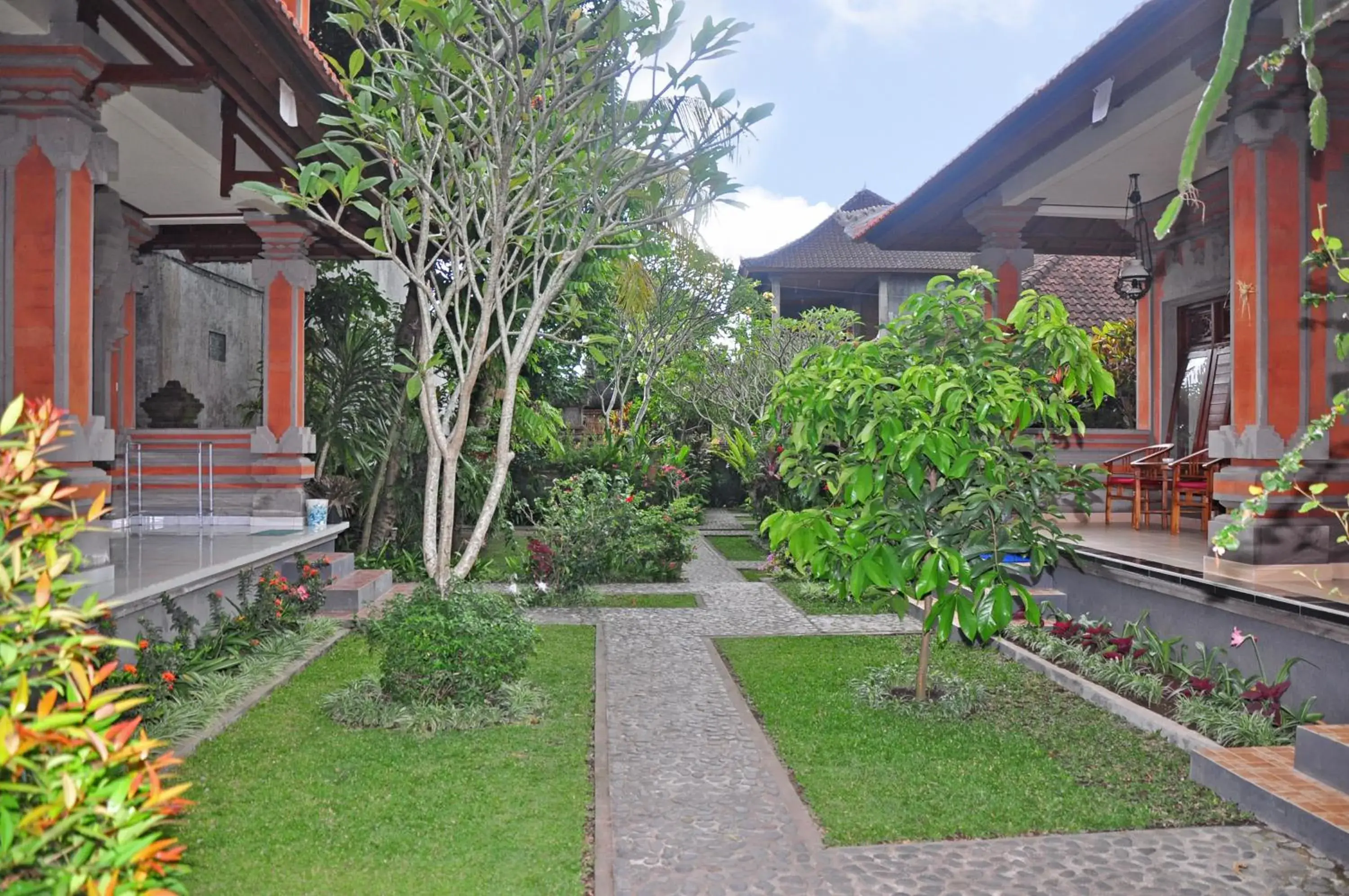 Garden, Property Building in Nick's Homestay