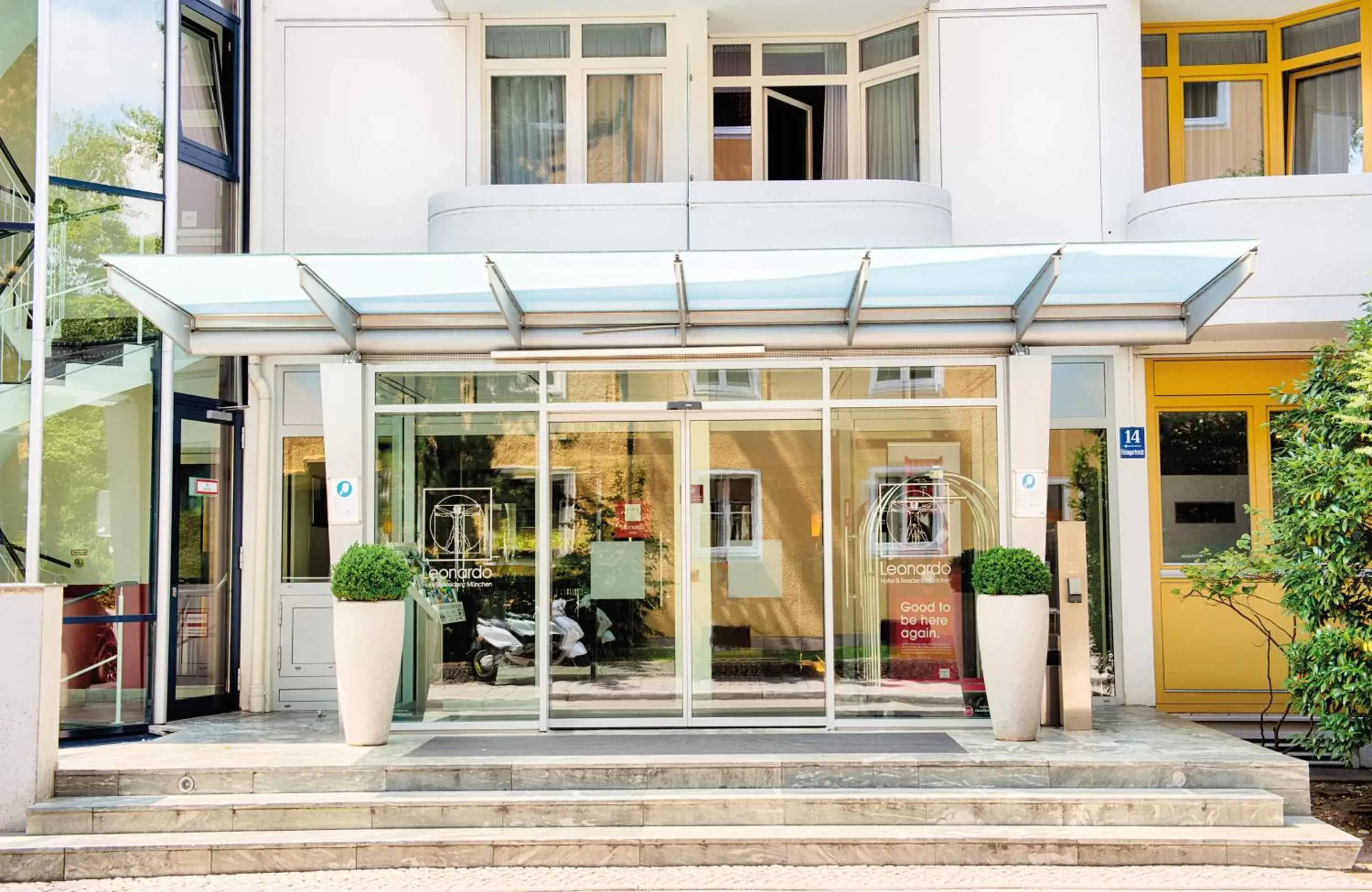 Facade/entrance in Leonardo Hotel & Residenz München