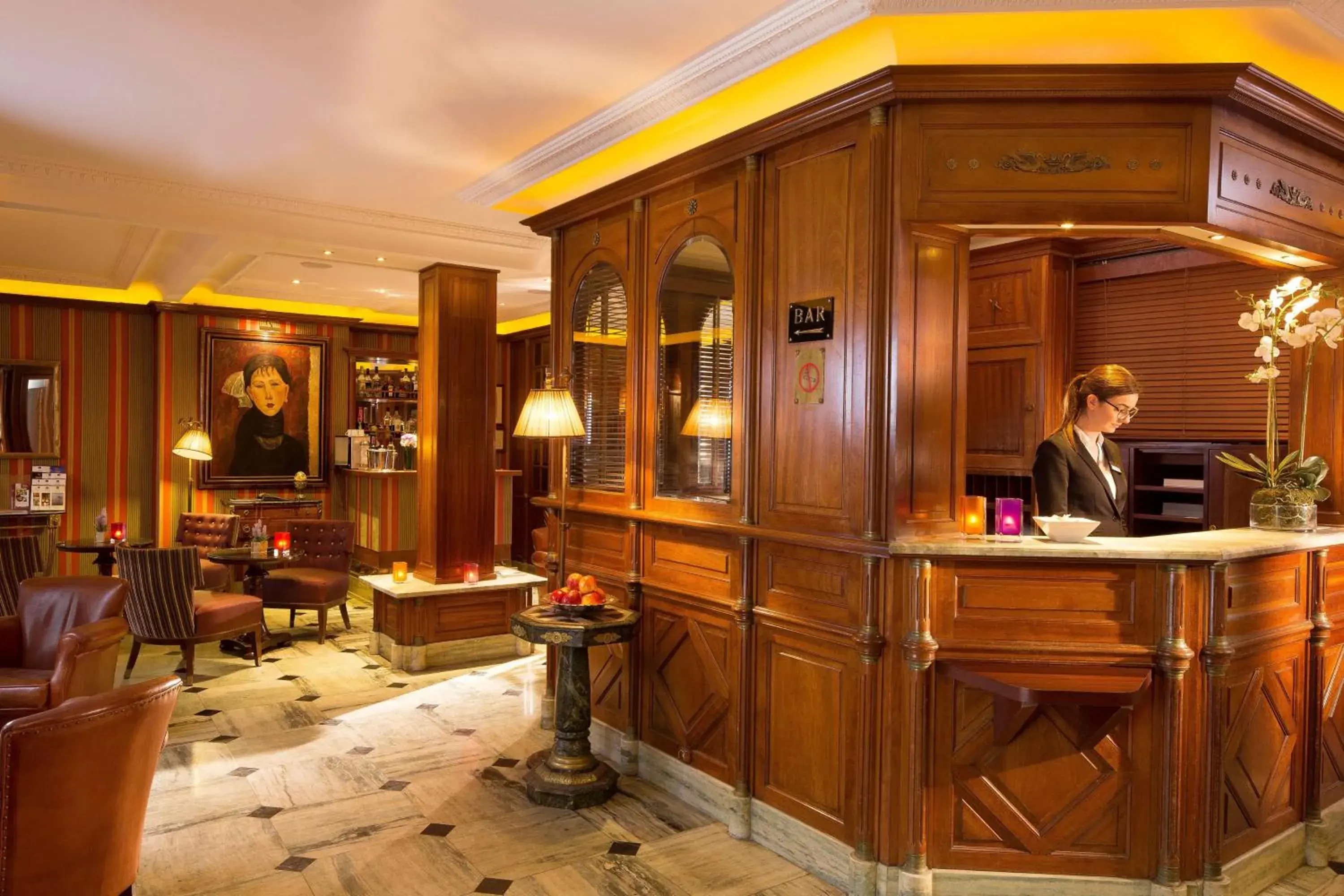 Lobby or reception in Best Western Premier Trocadero La Tour Hotel