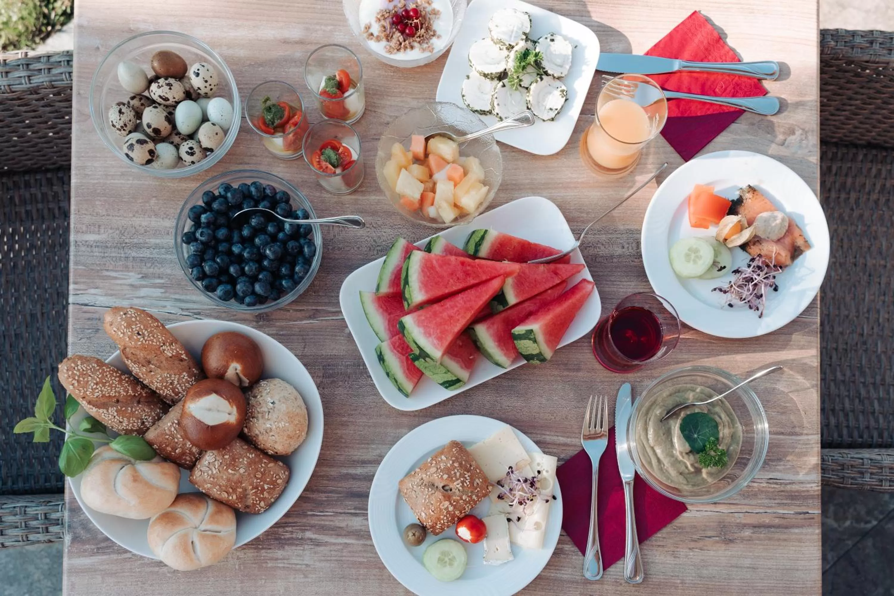 Food and drinks in dasKAISER - Dein Gartenhotel in Tirol