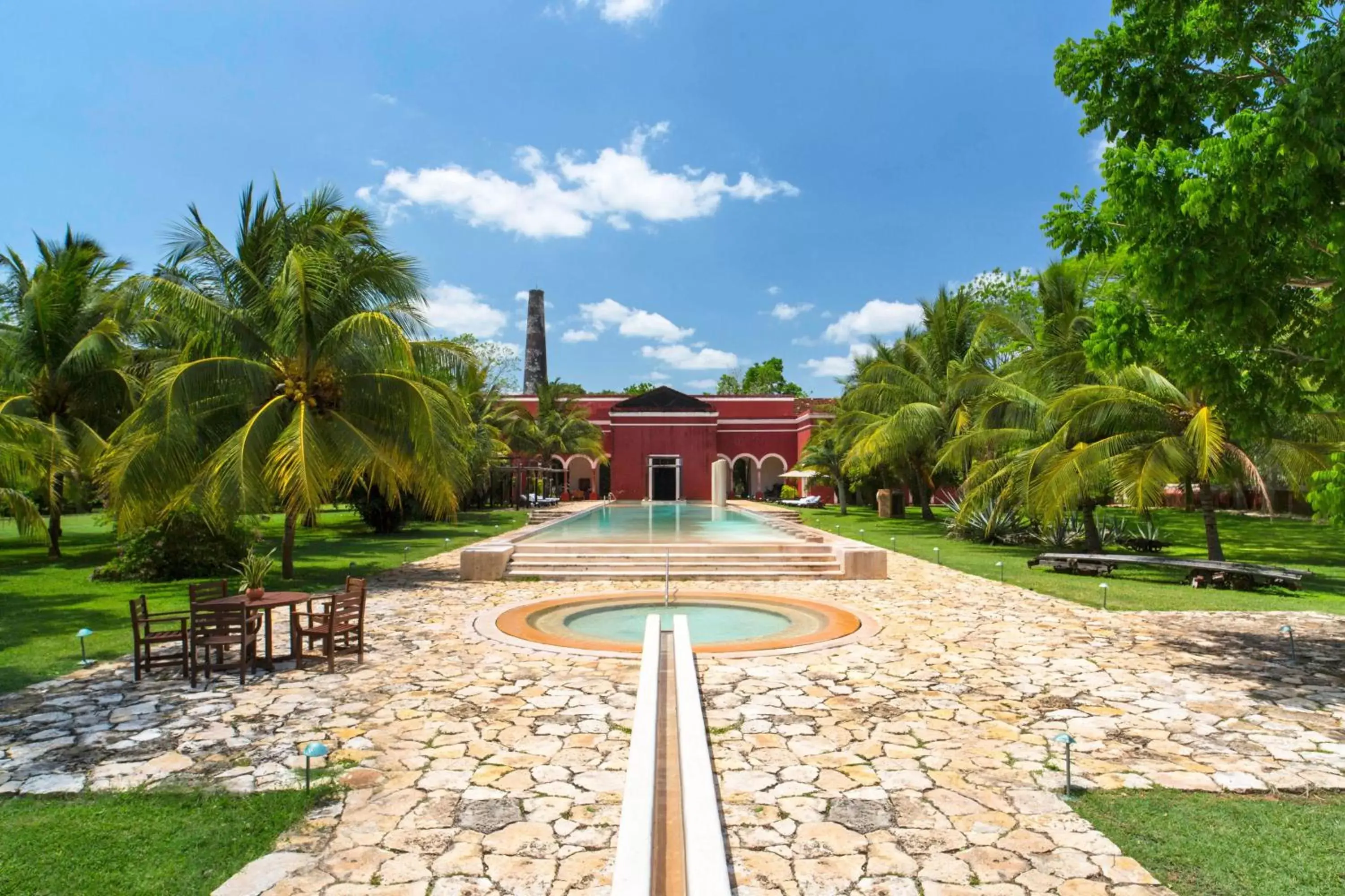 Fitness centre/facilities, Swimming Pool in Hacienda Temozon